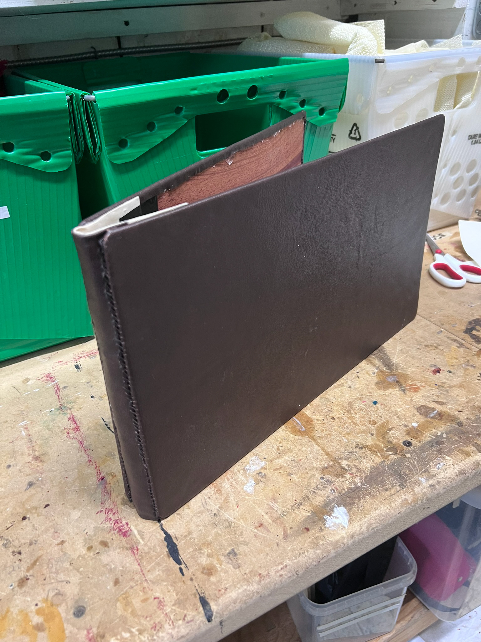 Sketchbook Fabrication Process Image