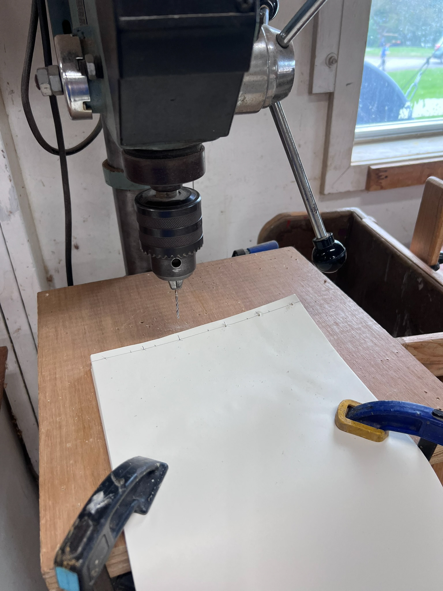 Sketchbook Fabrication Process Image