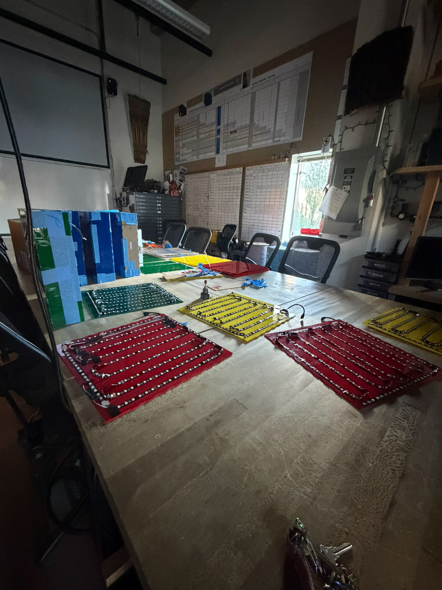 Inside of Light Boxes