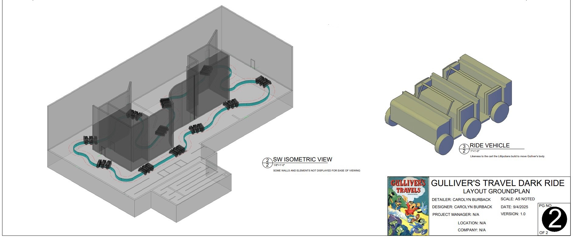 Preliminary Showroom Drafting