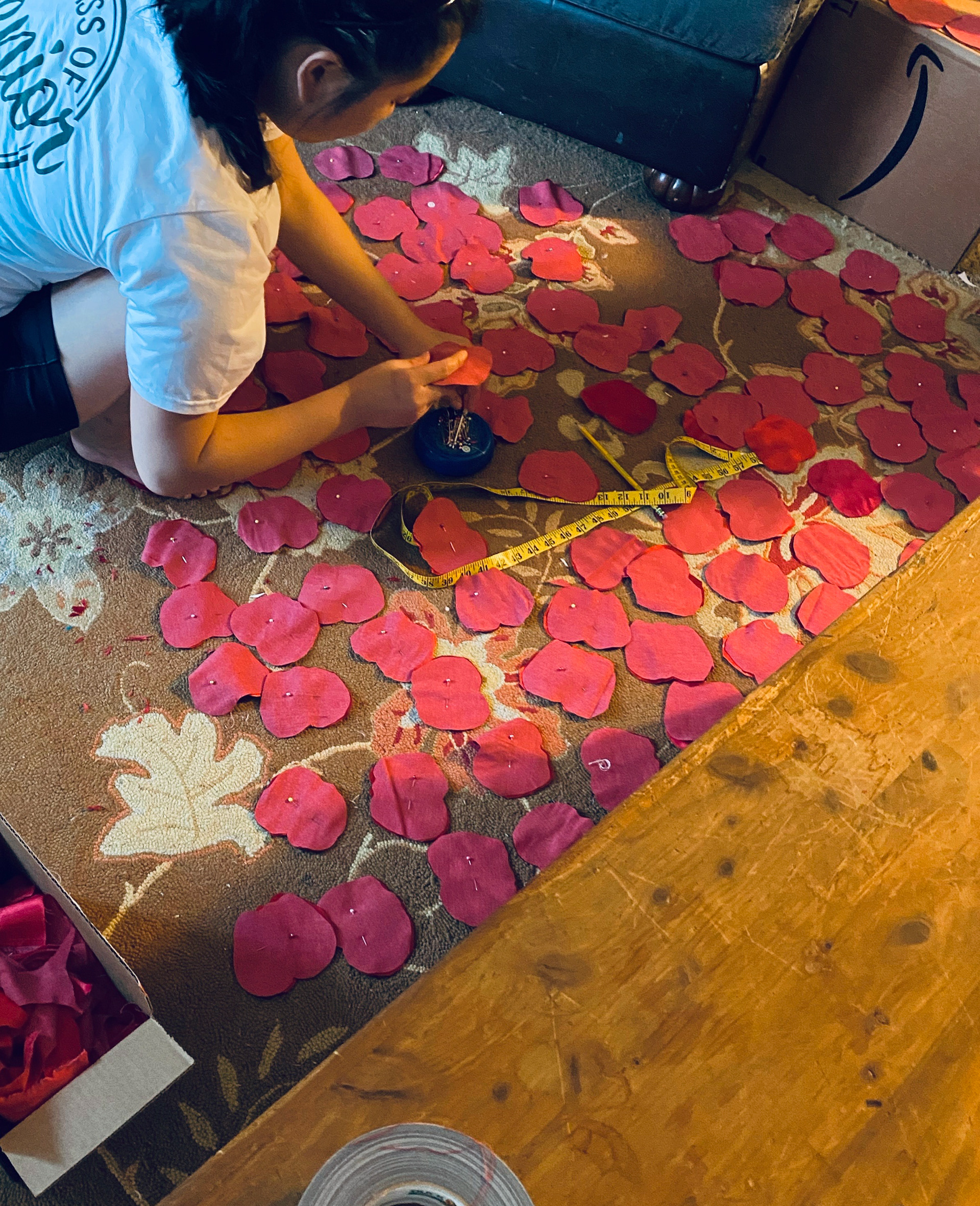 Apple making process image.