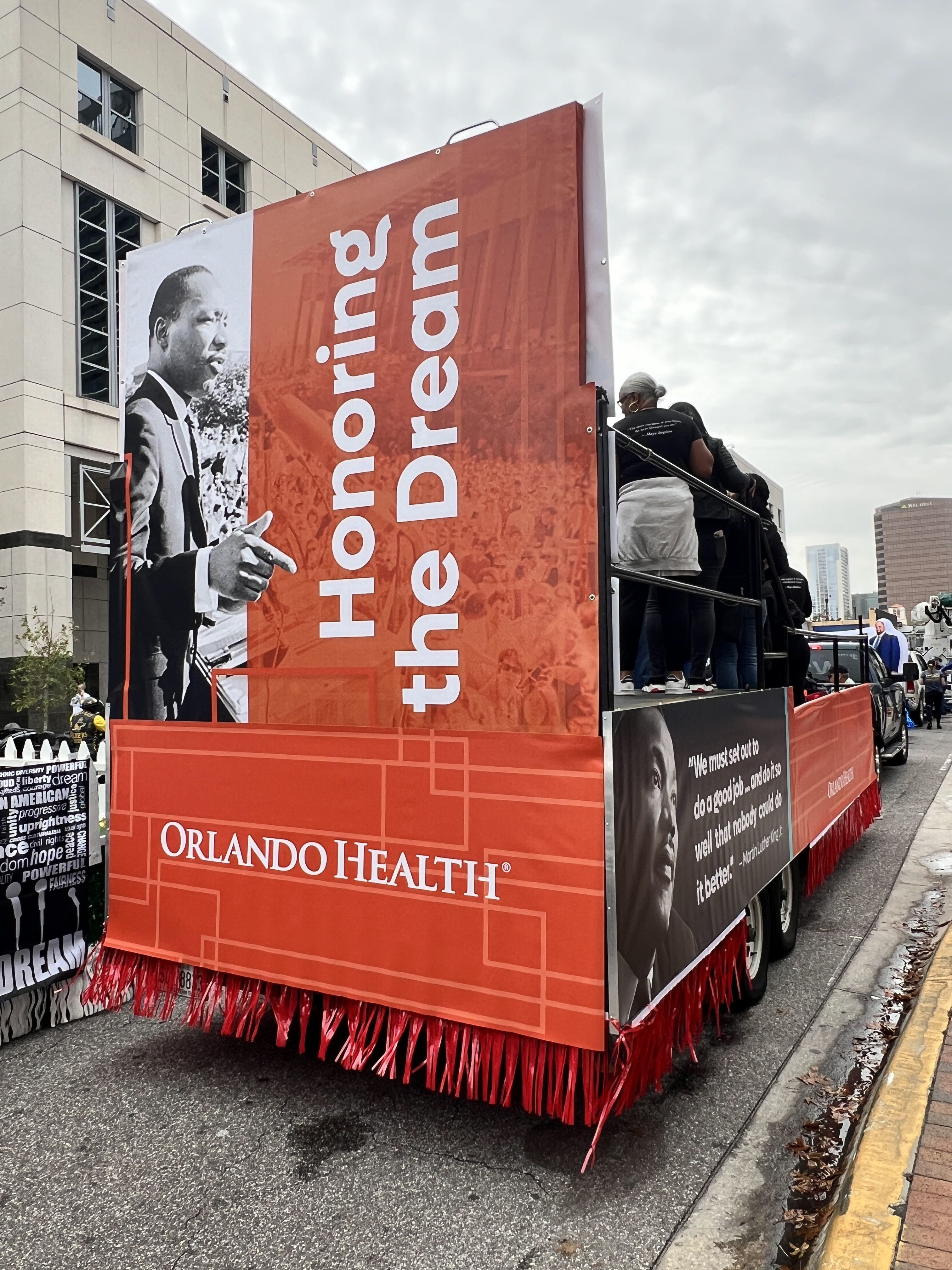 Custom Parade Float Graphics