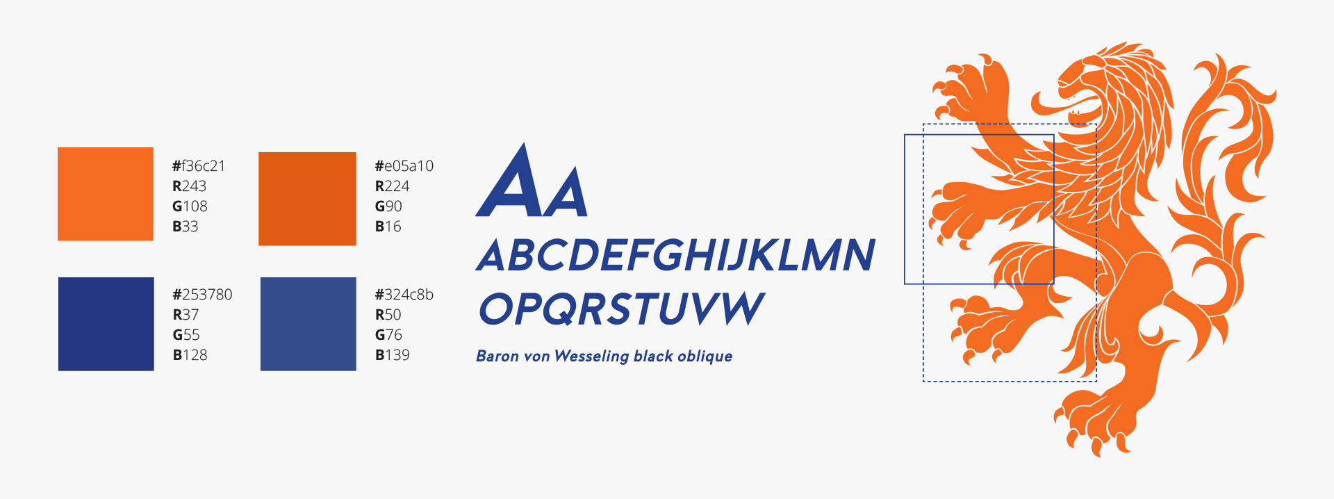 Colours, Typography & Graphic elements