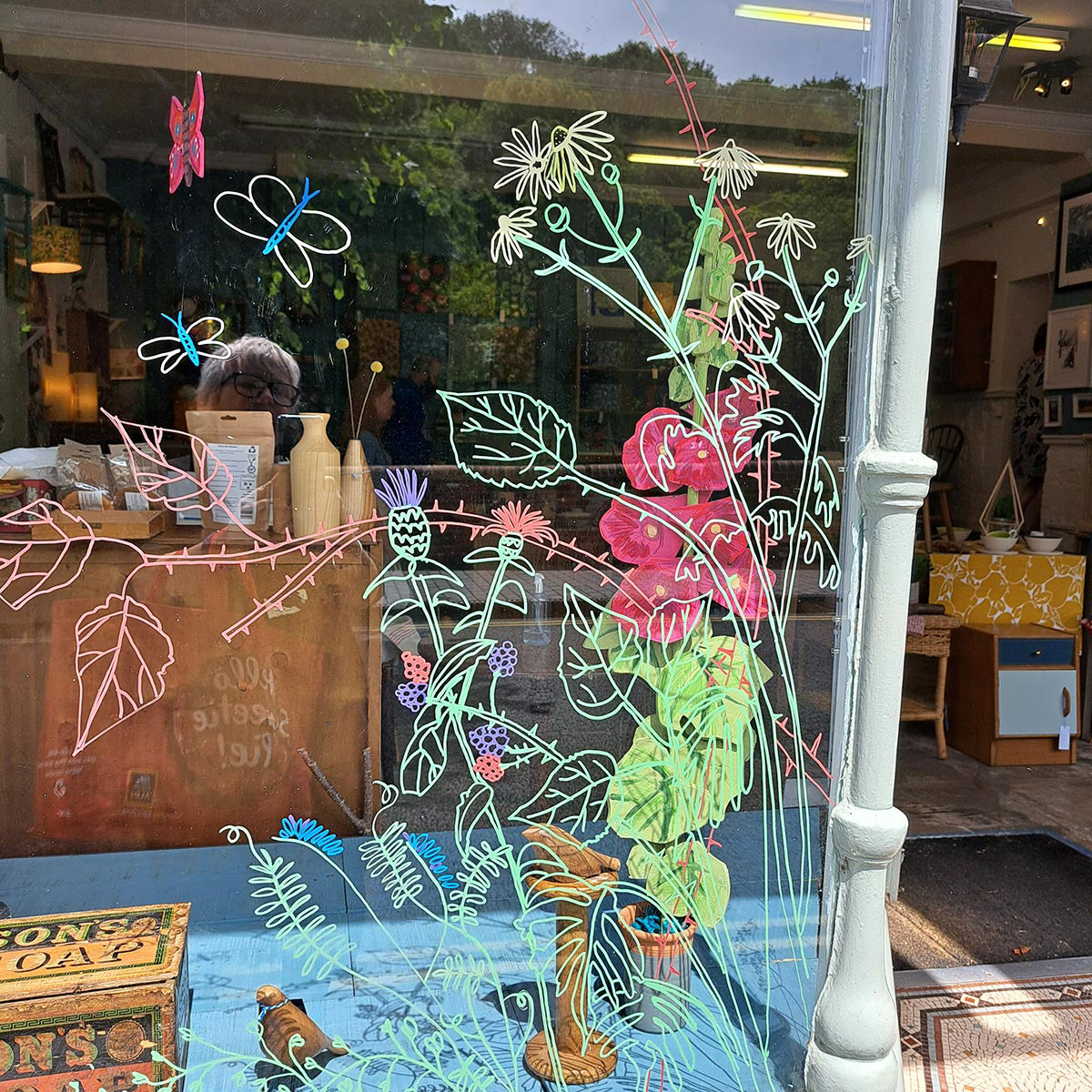 Jubilee Window, The Bolthole, Ironbridge