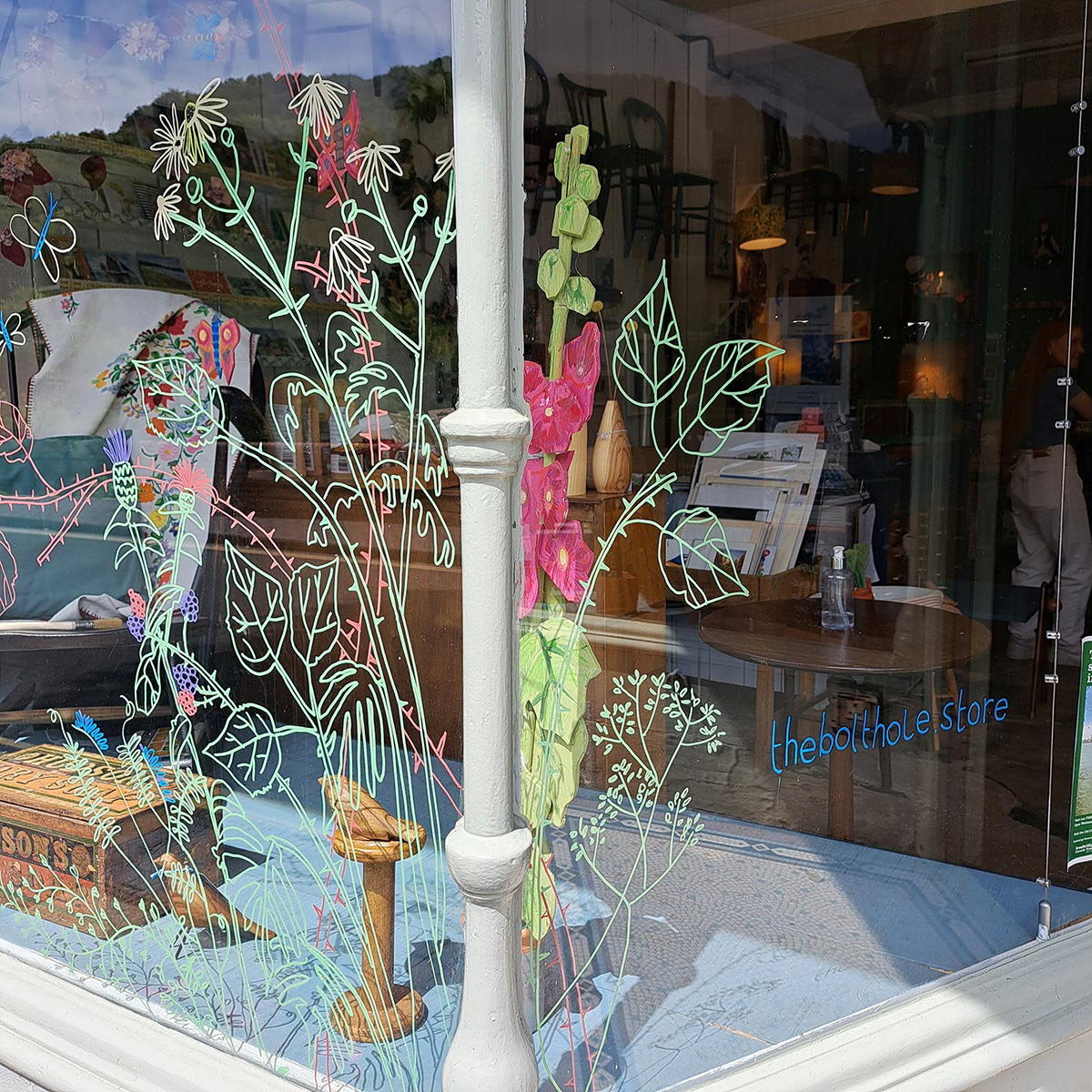 Jubilee Window, The Bolthole, Ironbridge