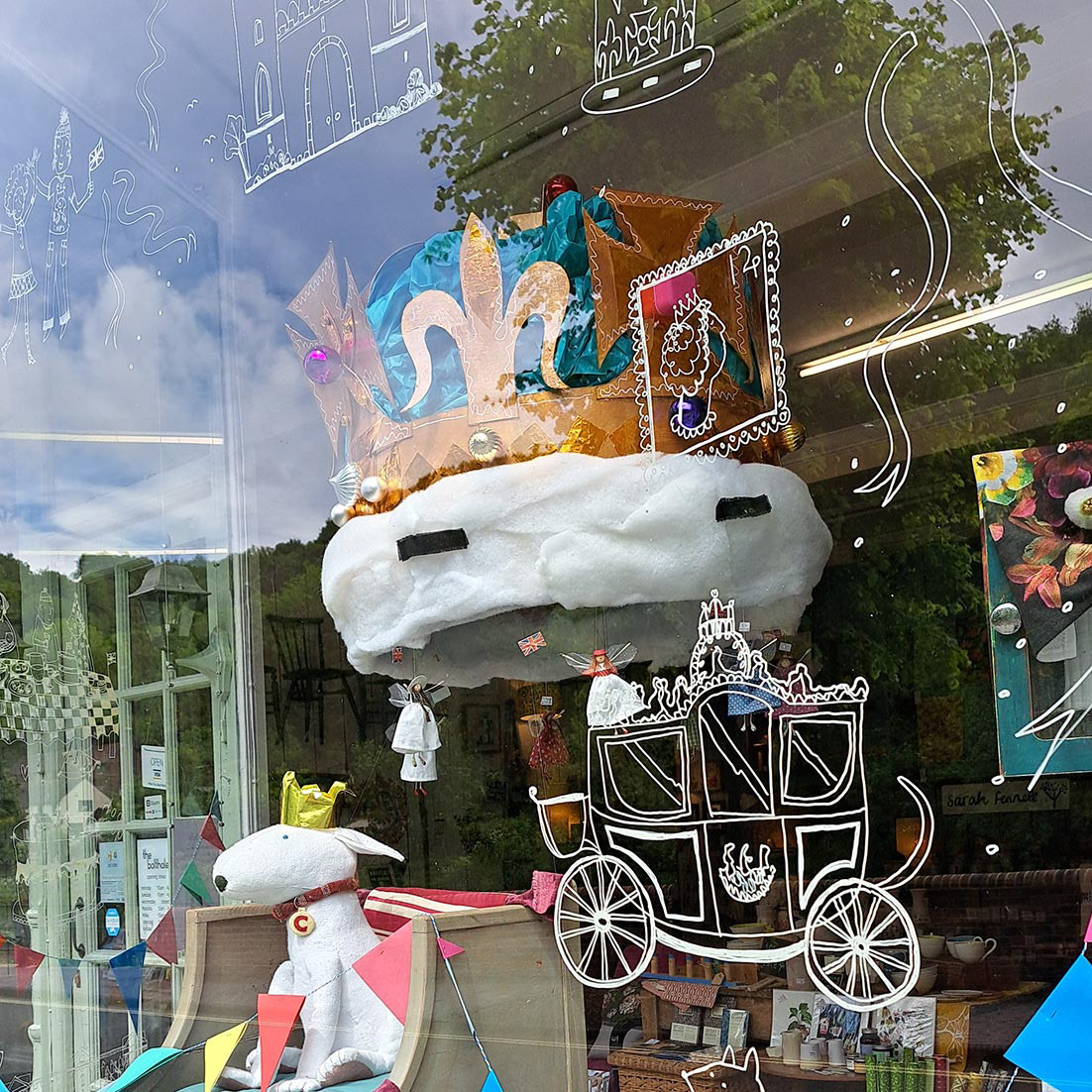 Jubilee Window, The Bolthole, Ironbridge