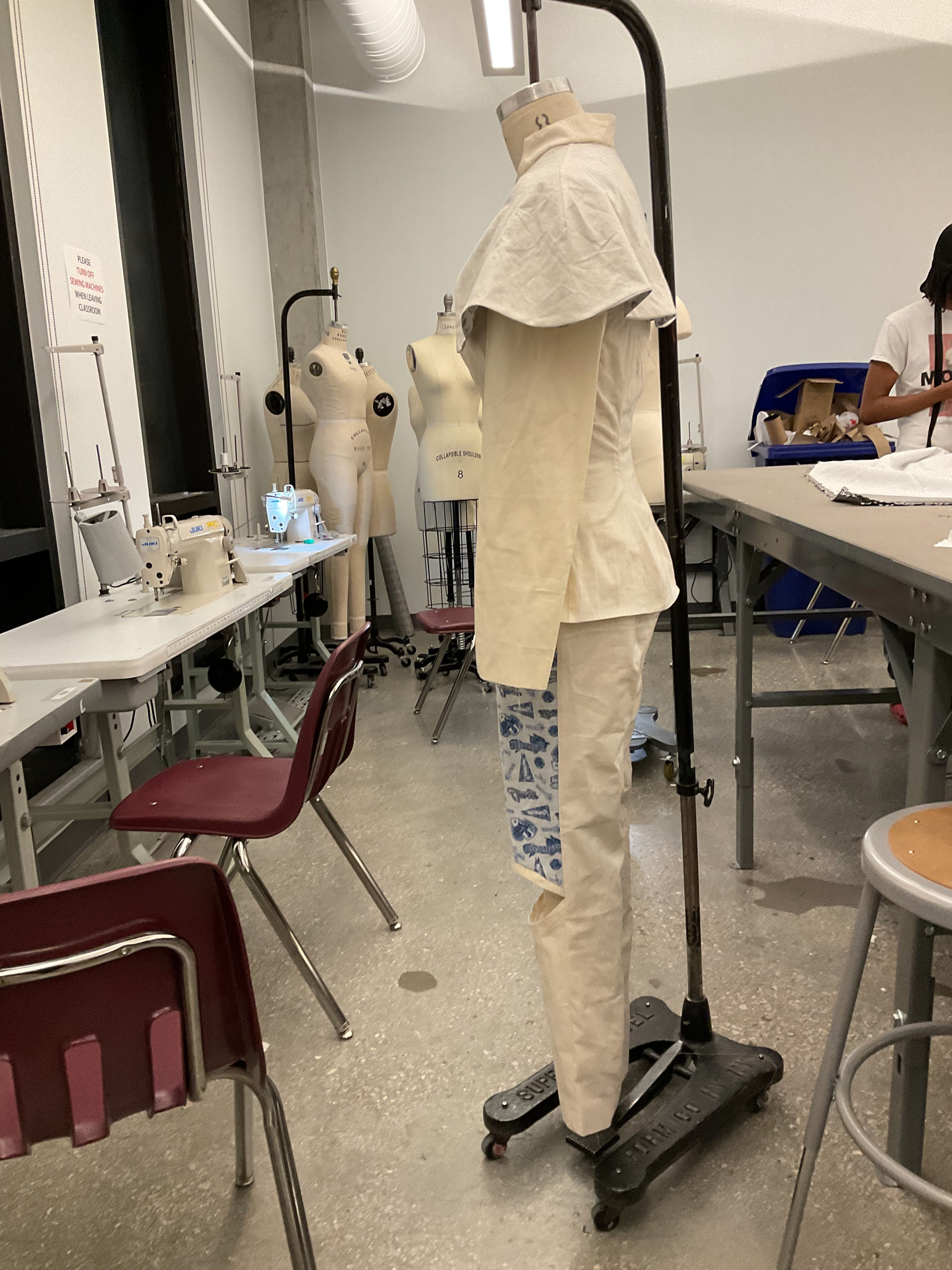 Muslin 2 side view