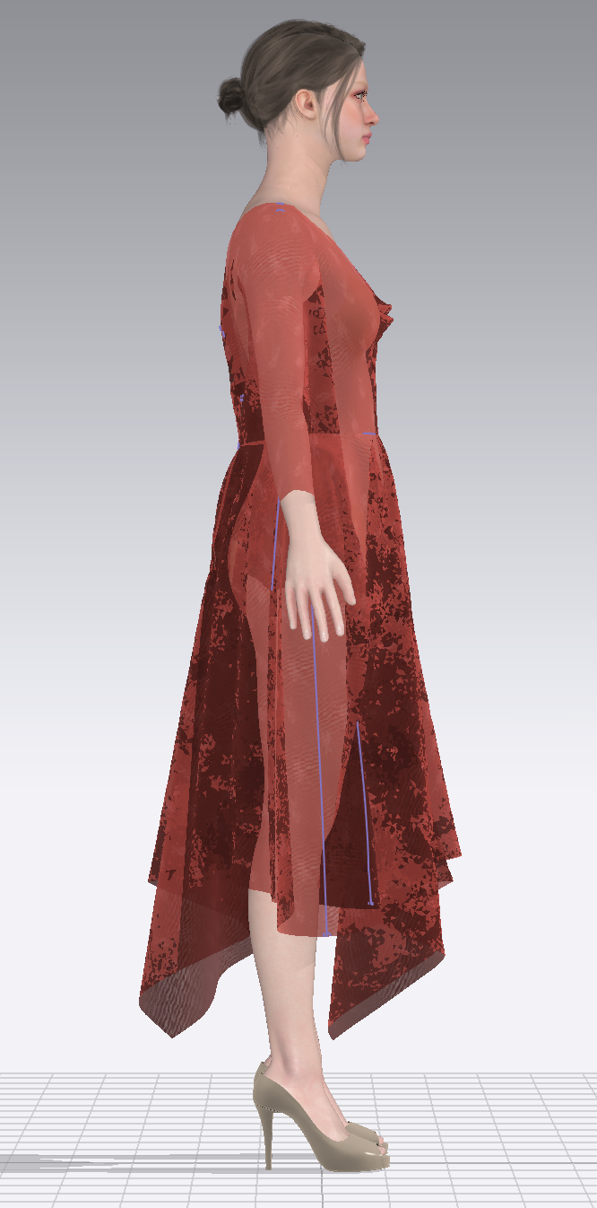 Dolly Dress side view