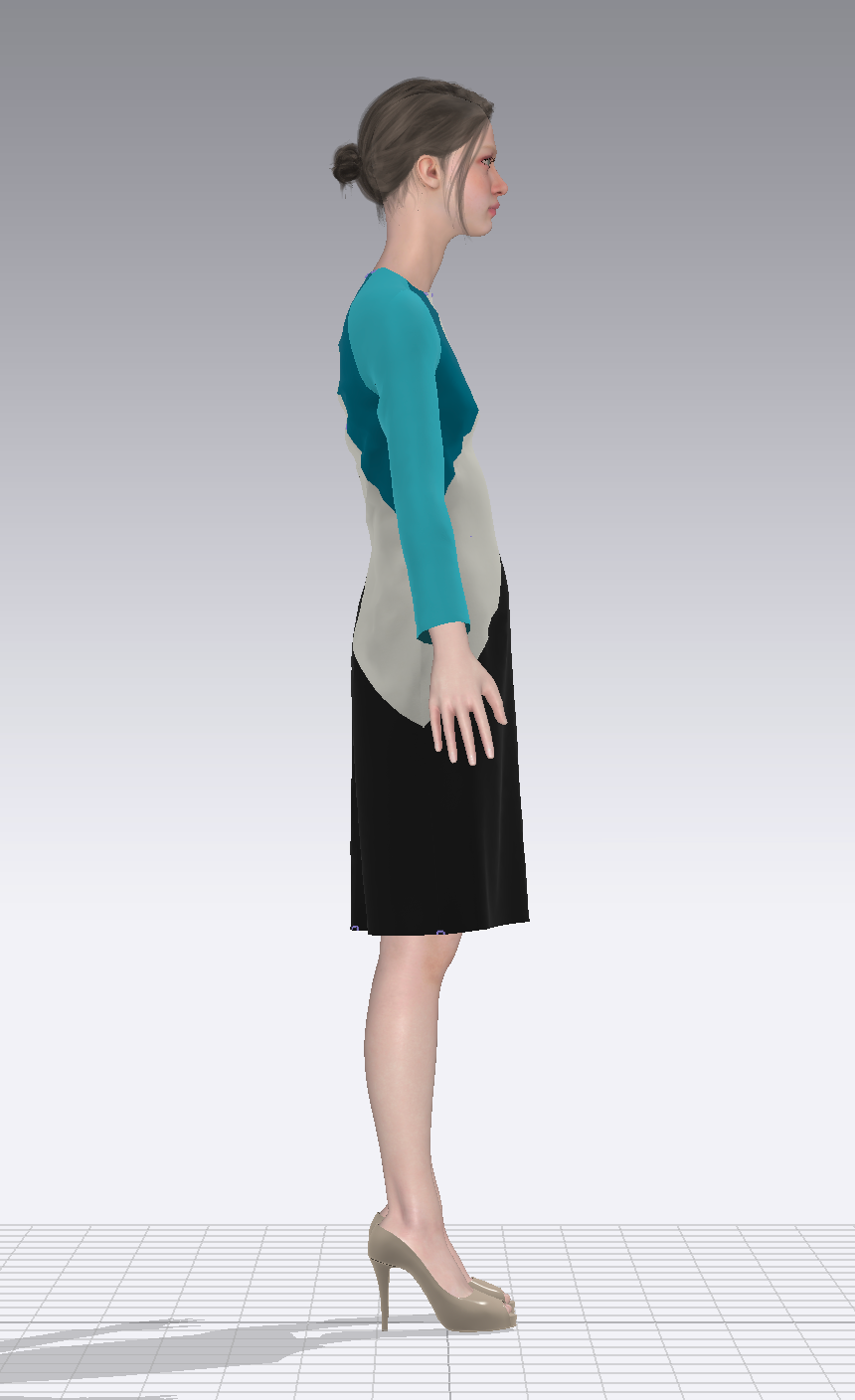 Look 4 digital simulation side view