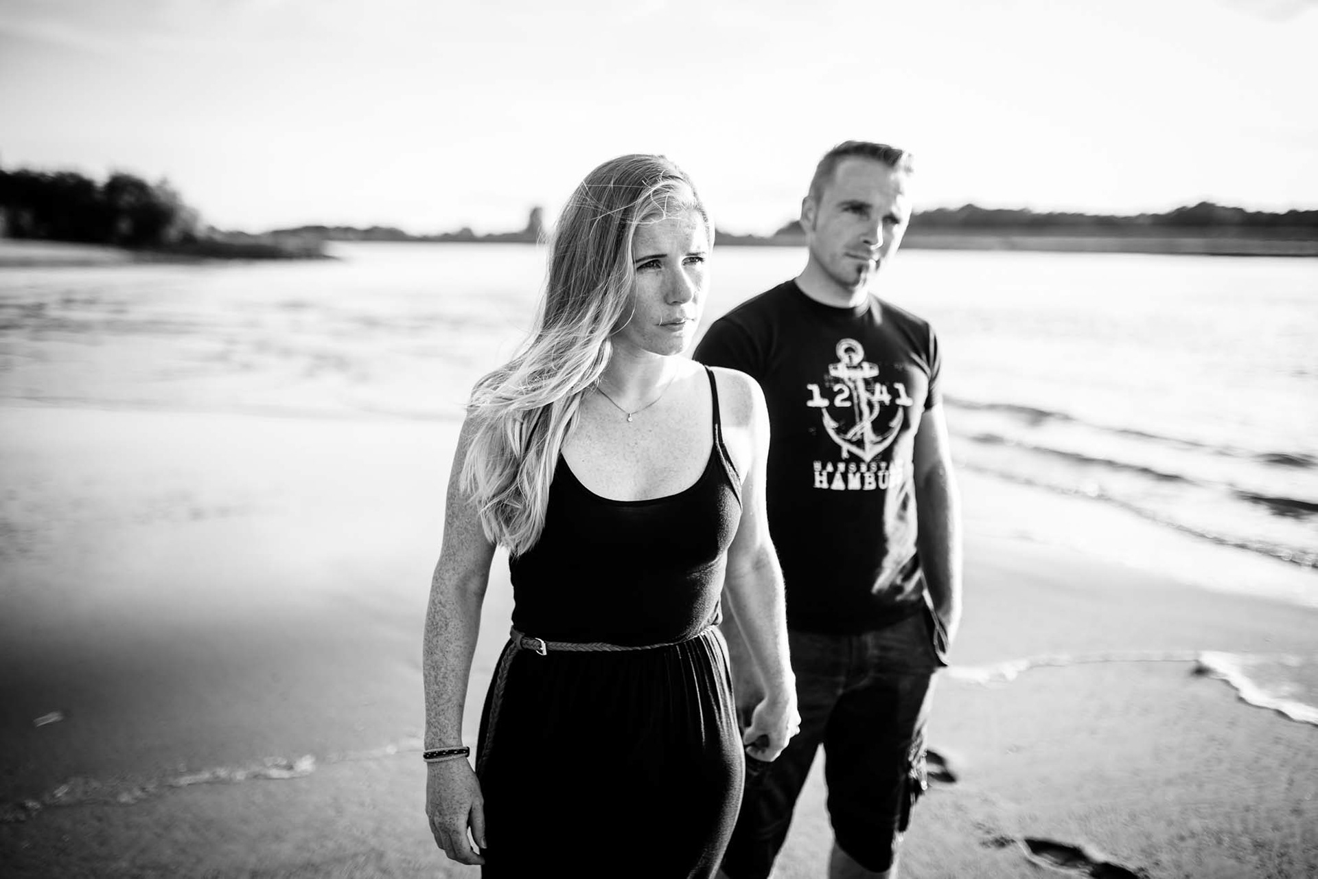 Engagement Shooting | Paarshooting vor der Hochzeit an der Elbe