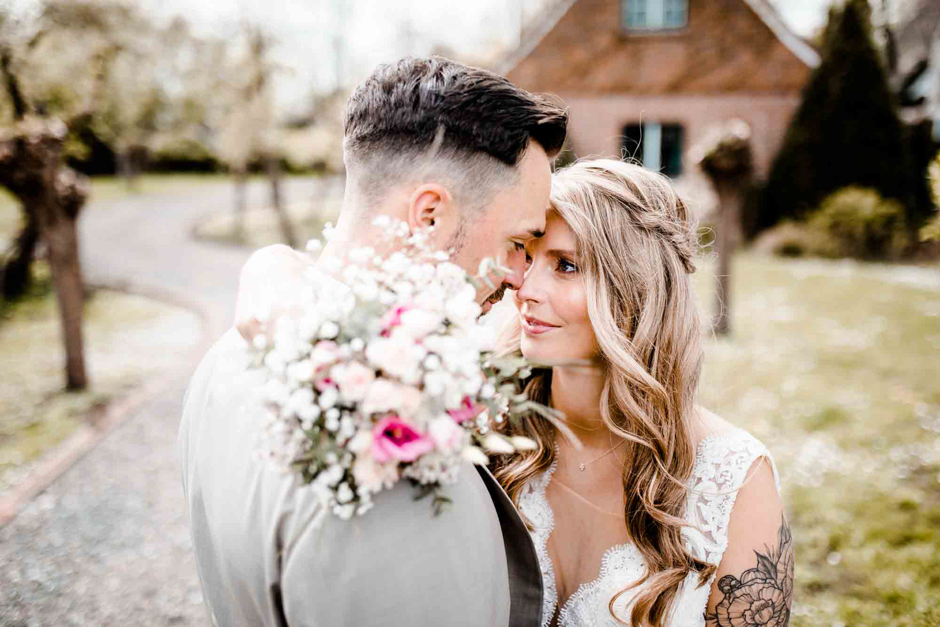 Hochzeitsshooting Paarshooting Braut Bräutigam