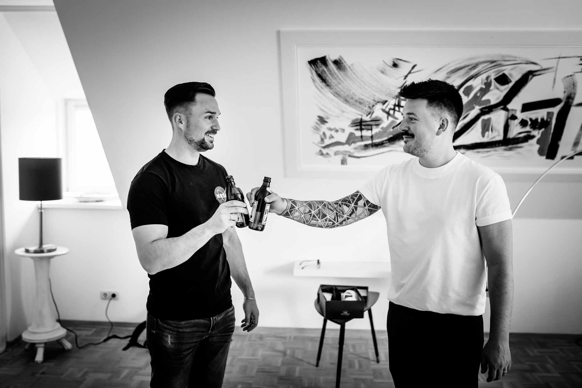 Getting Ready Bräutigam