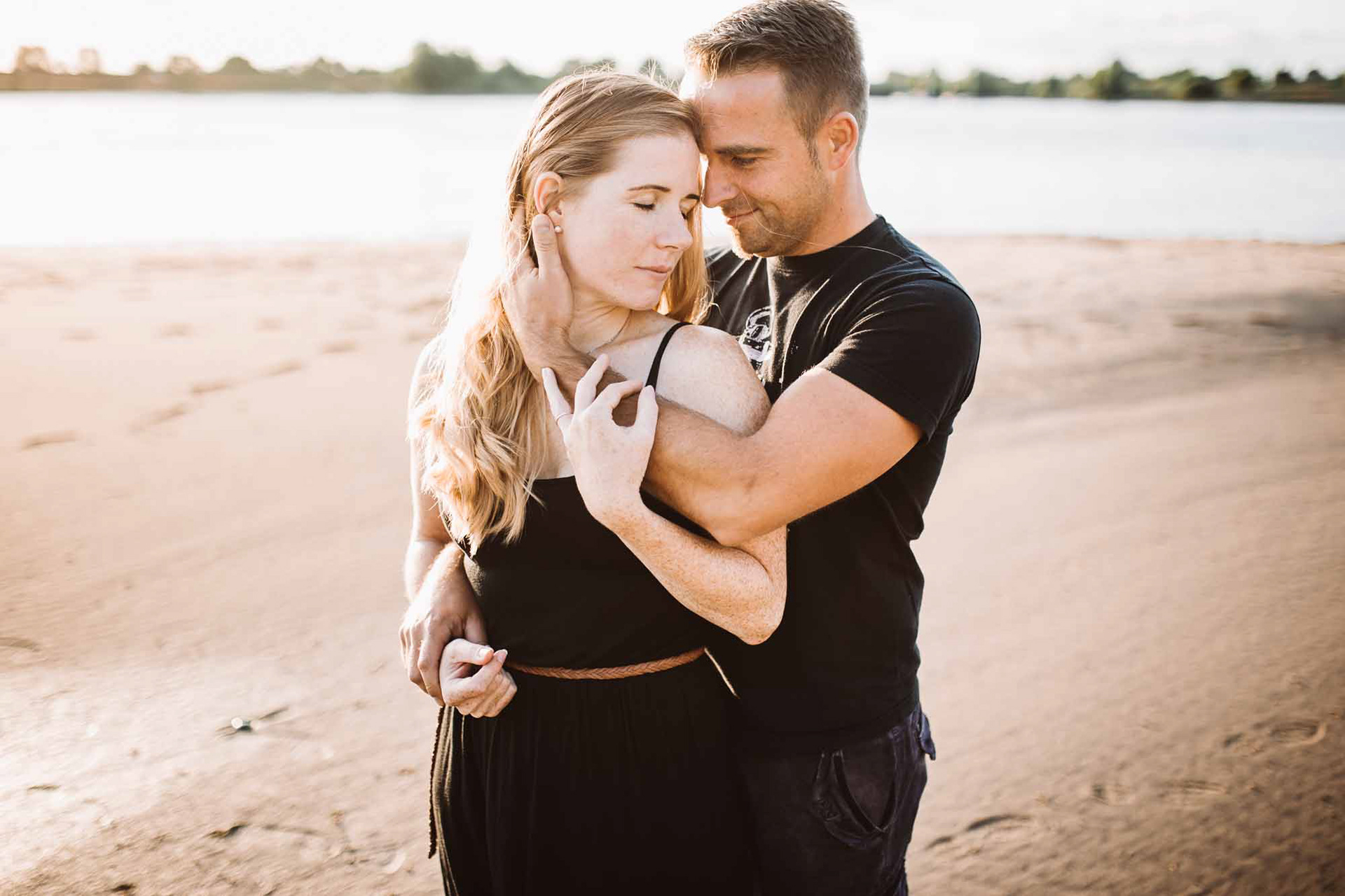 Engagement Shooting | Paarshooting vor der Hochzeit an der Elbe