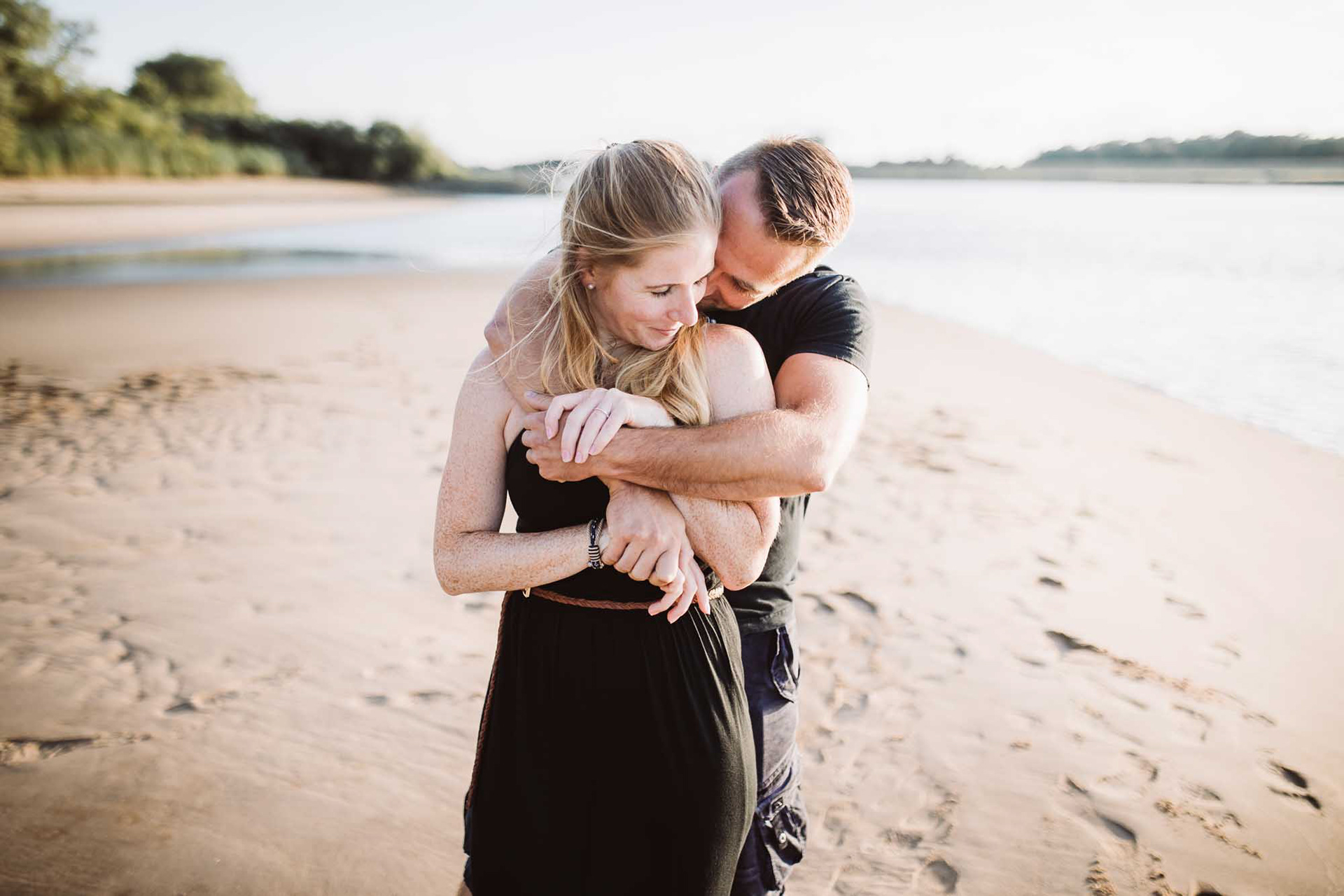 Engagement Shooting | Paarshooting vor der Hochzeit an der Elbe