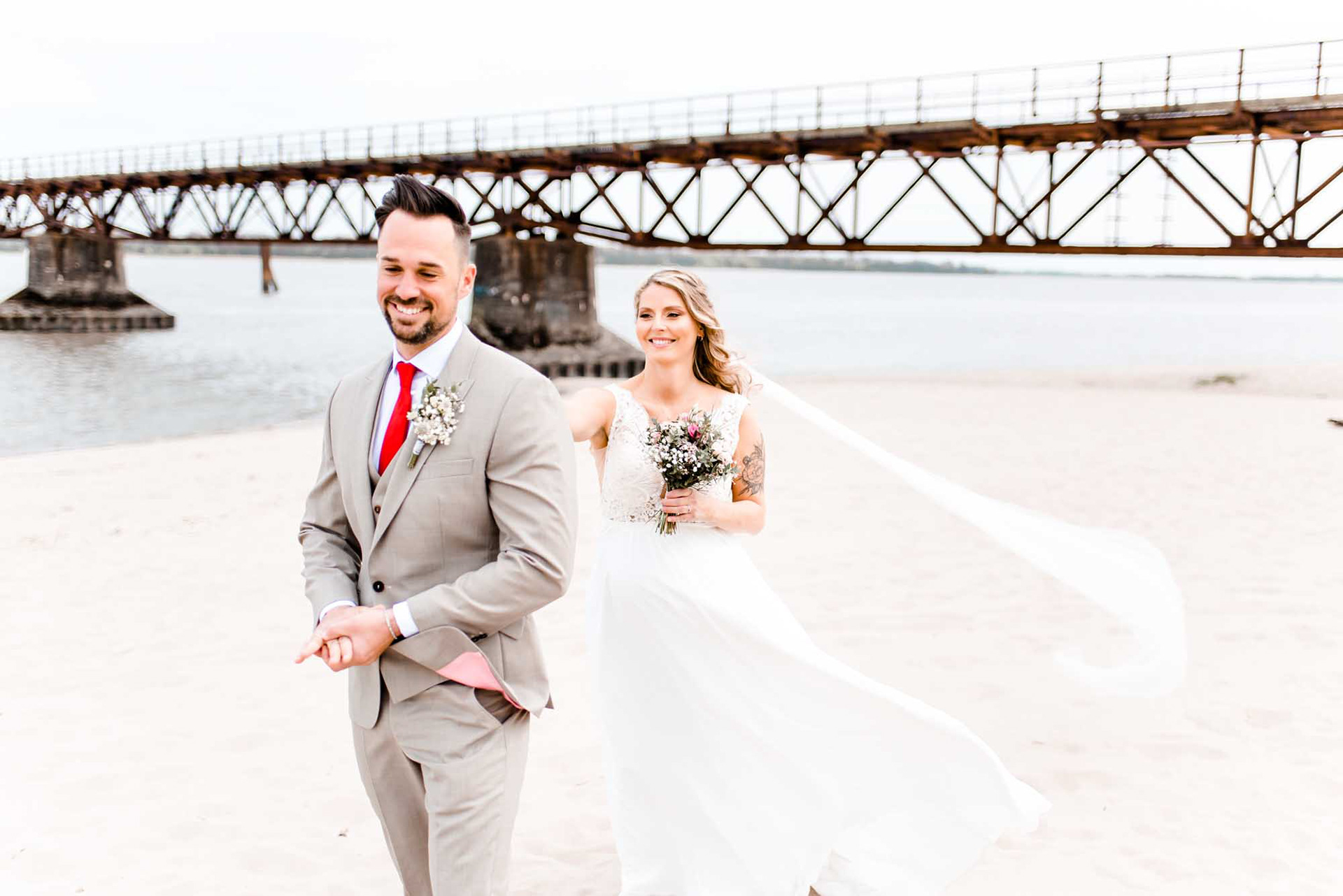 Hochzeitsshooting Paarshooting Braut Bräutigam