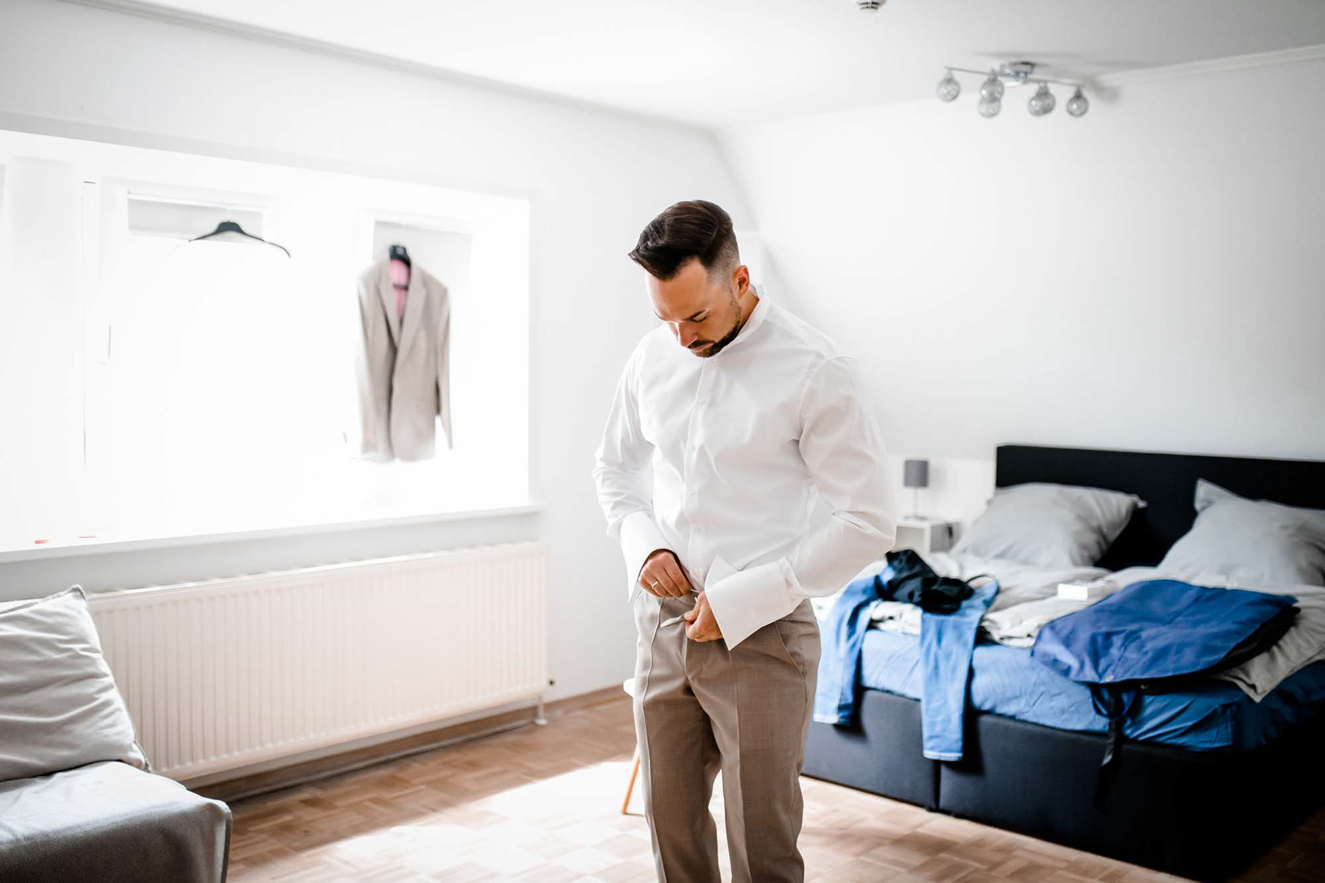 Getting Ready Bräutigam