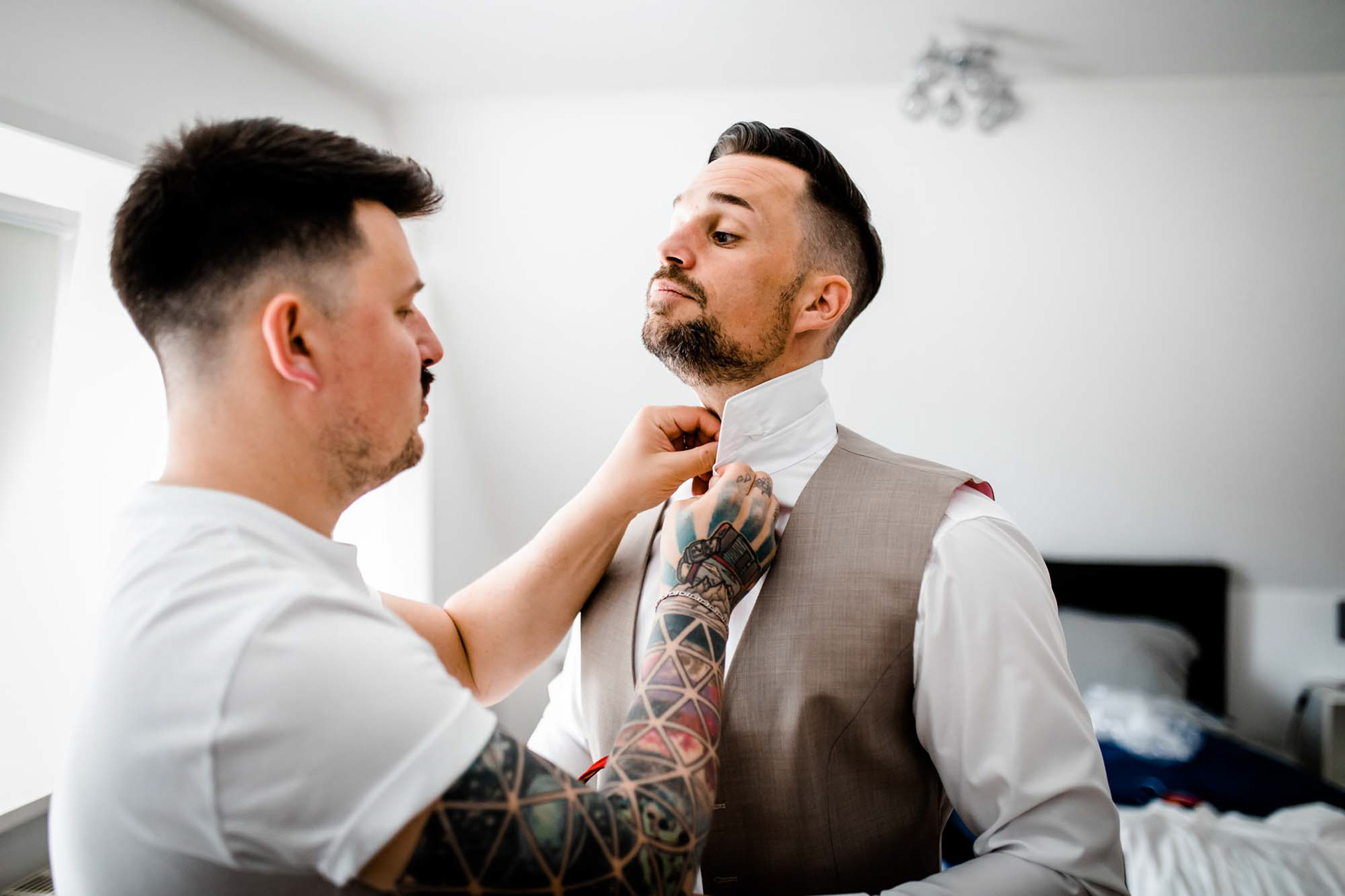 Getting Ready Bräutigam