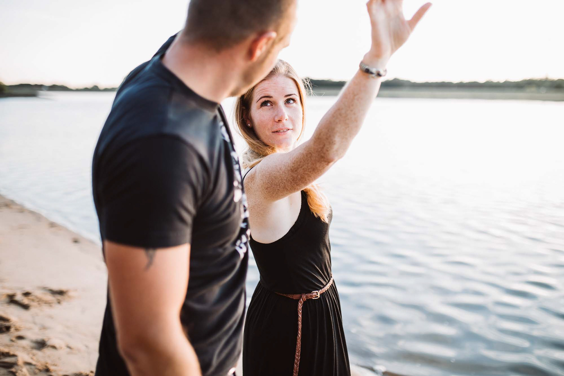 Engagement Shooting | Paarshooting vor der Hochzeit an der Elbe