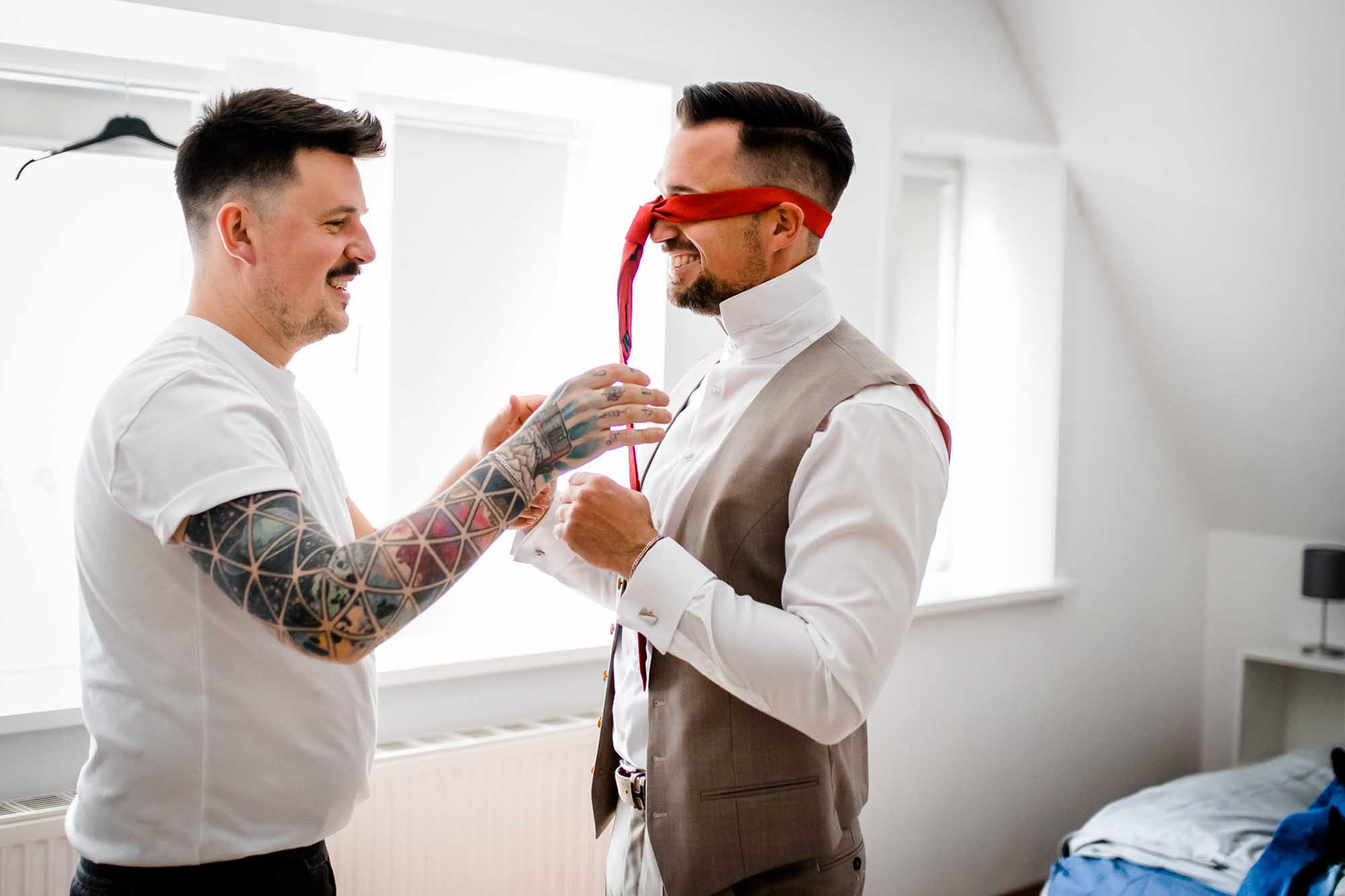 Getting Ready Bräutigam