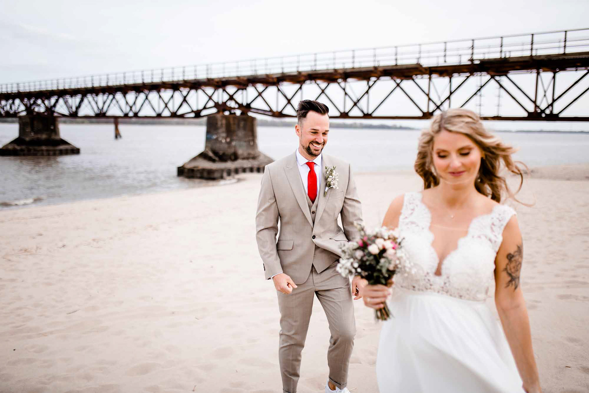 Hochzeitsshooting Paarshooting Braut Bräutigam