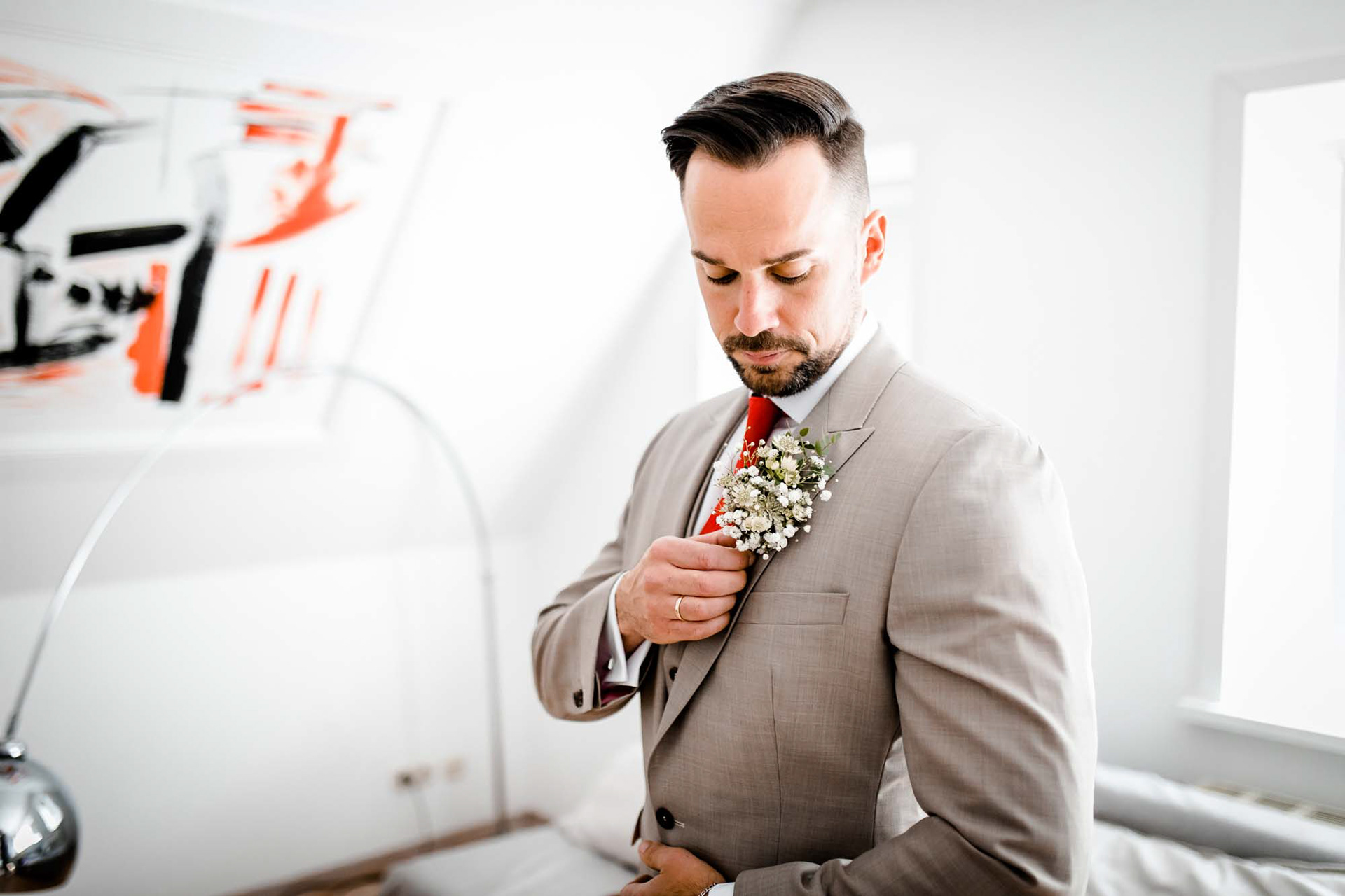 Getting Ready Bräutigam