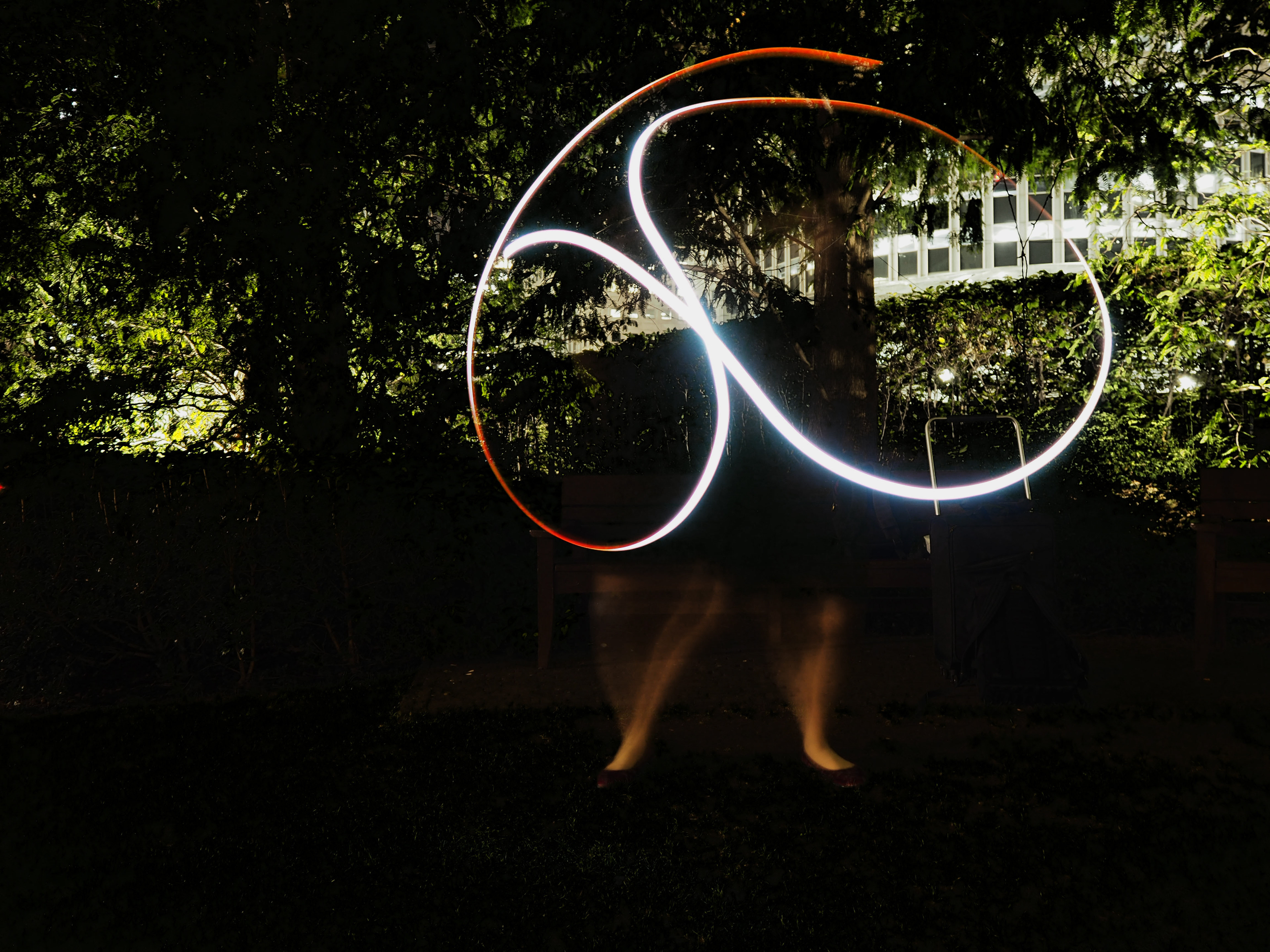 Light Painting in Jubilee Gardens