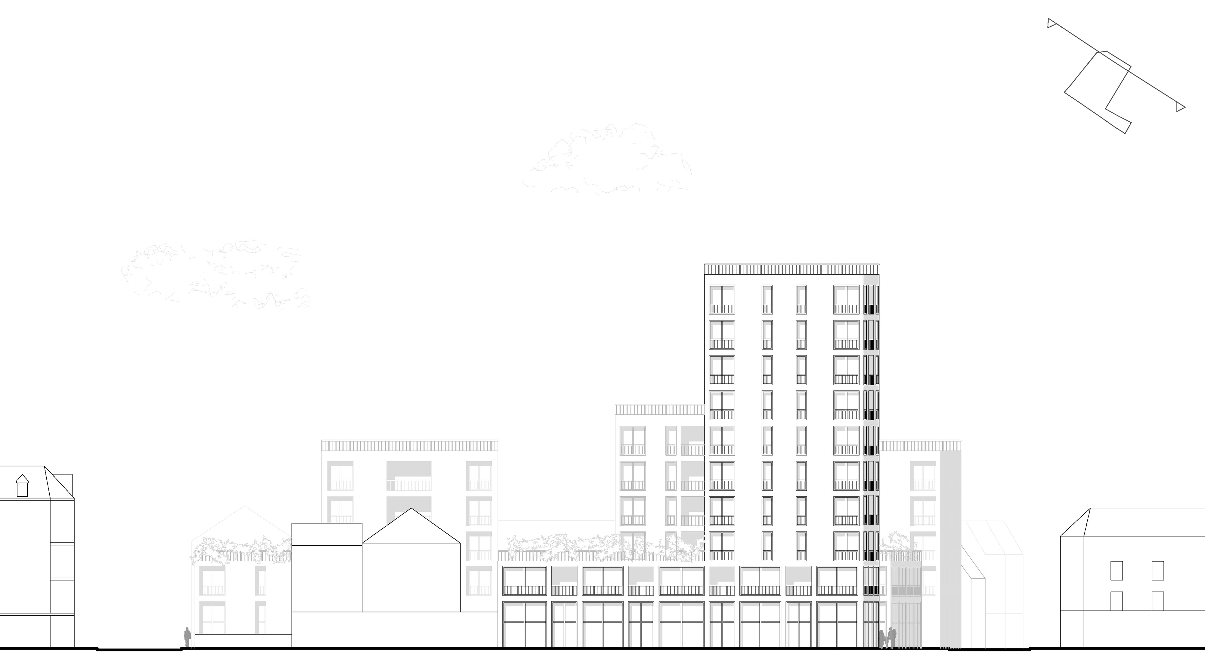 Façade Ouest