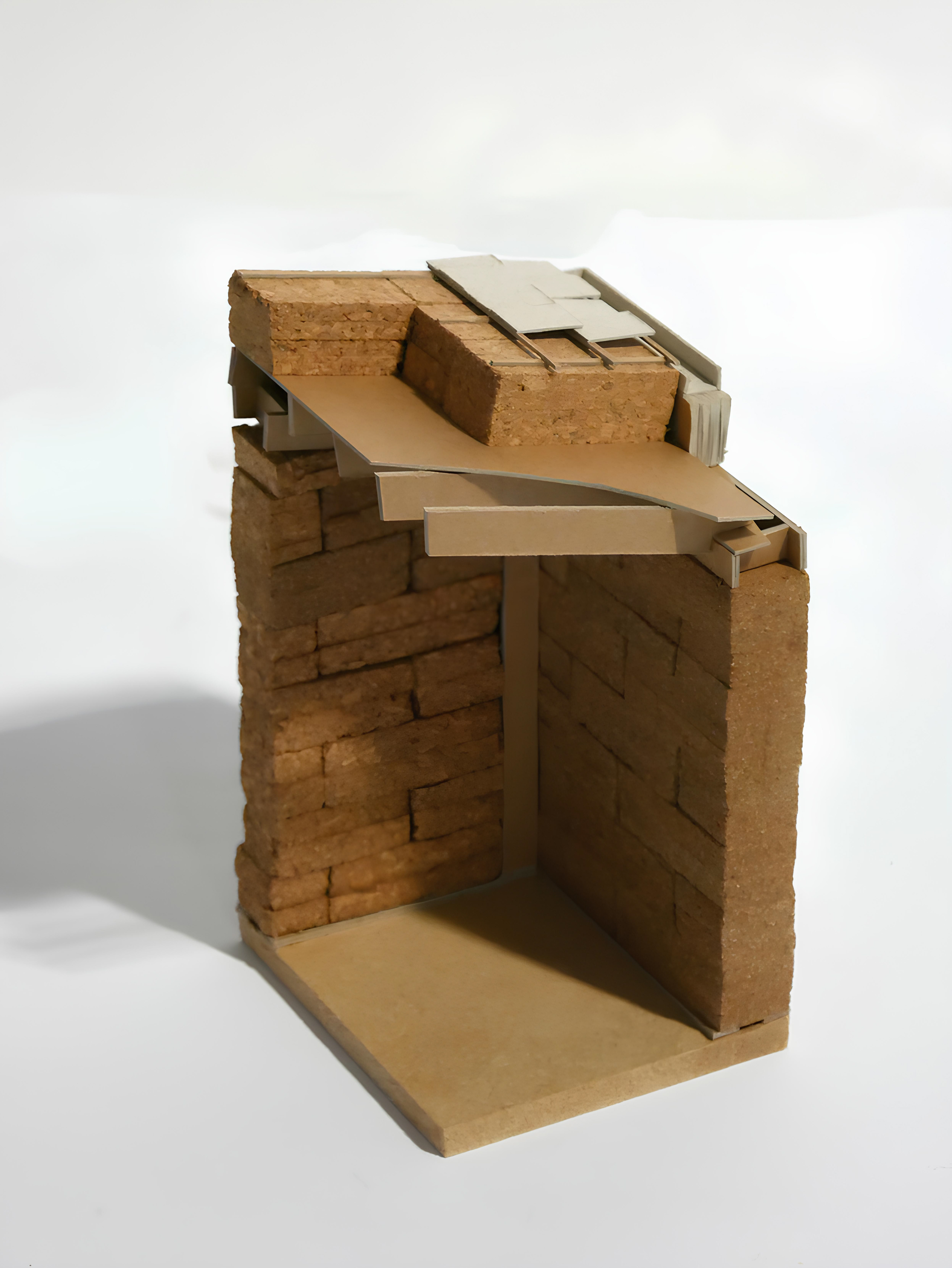 Maquette fragment, 1.20e