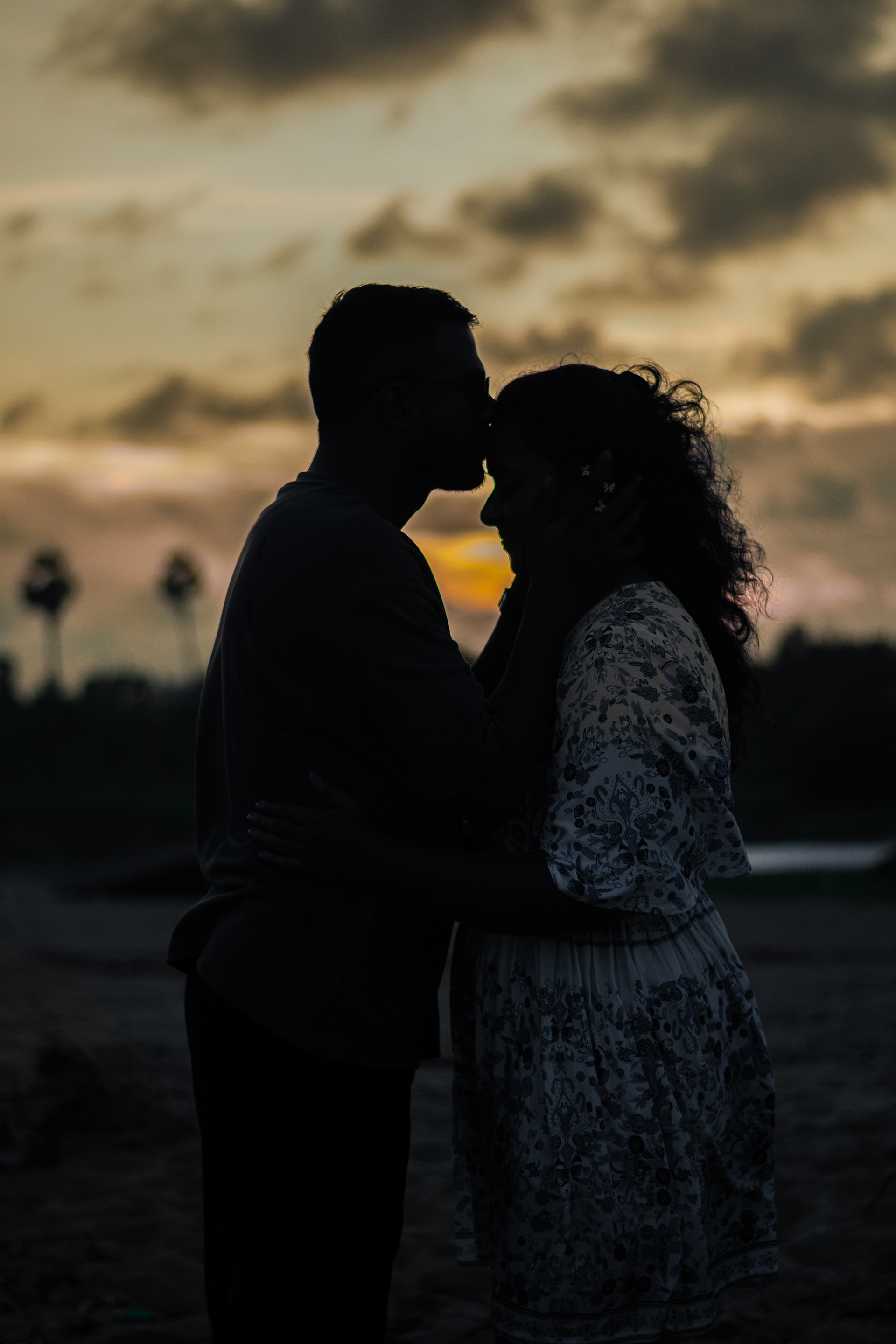 beach postwedding