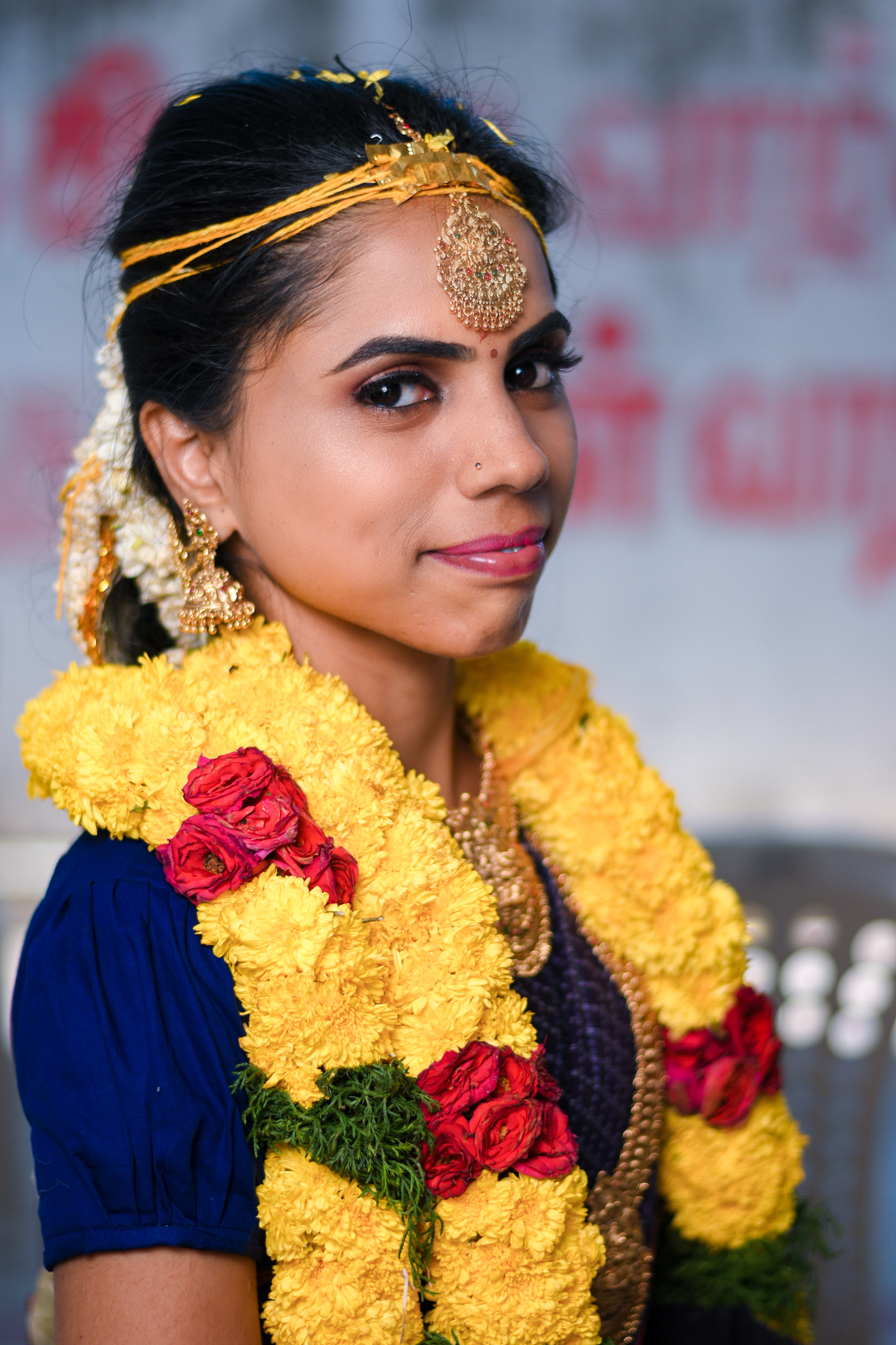 bride pose
