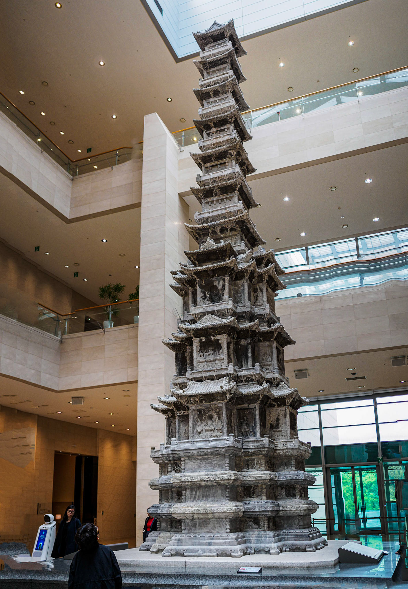 Ten-storey Stone Pagoda from Gyeongcheonsa Temple