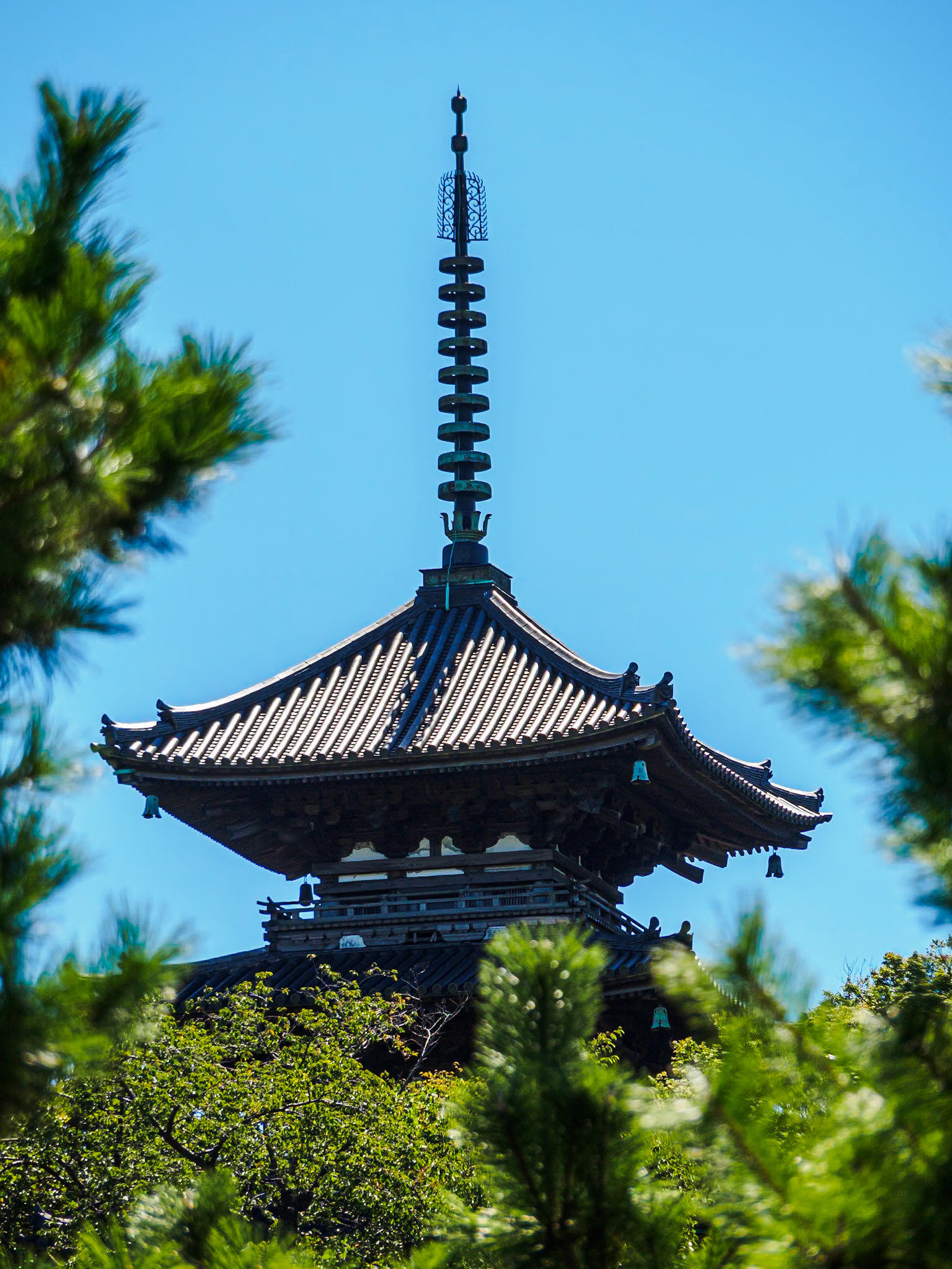 Three-Storey Pagoda of Former Tomyoji Temple