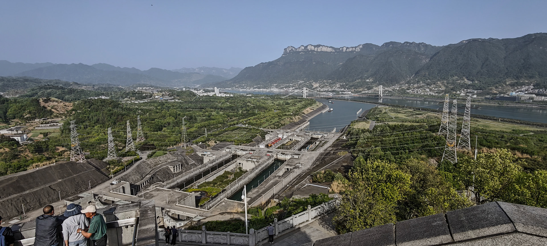 Five-stage Ship Locks