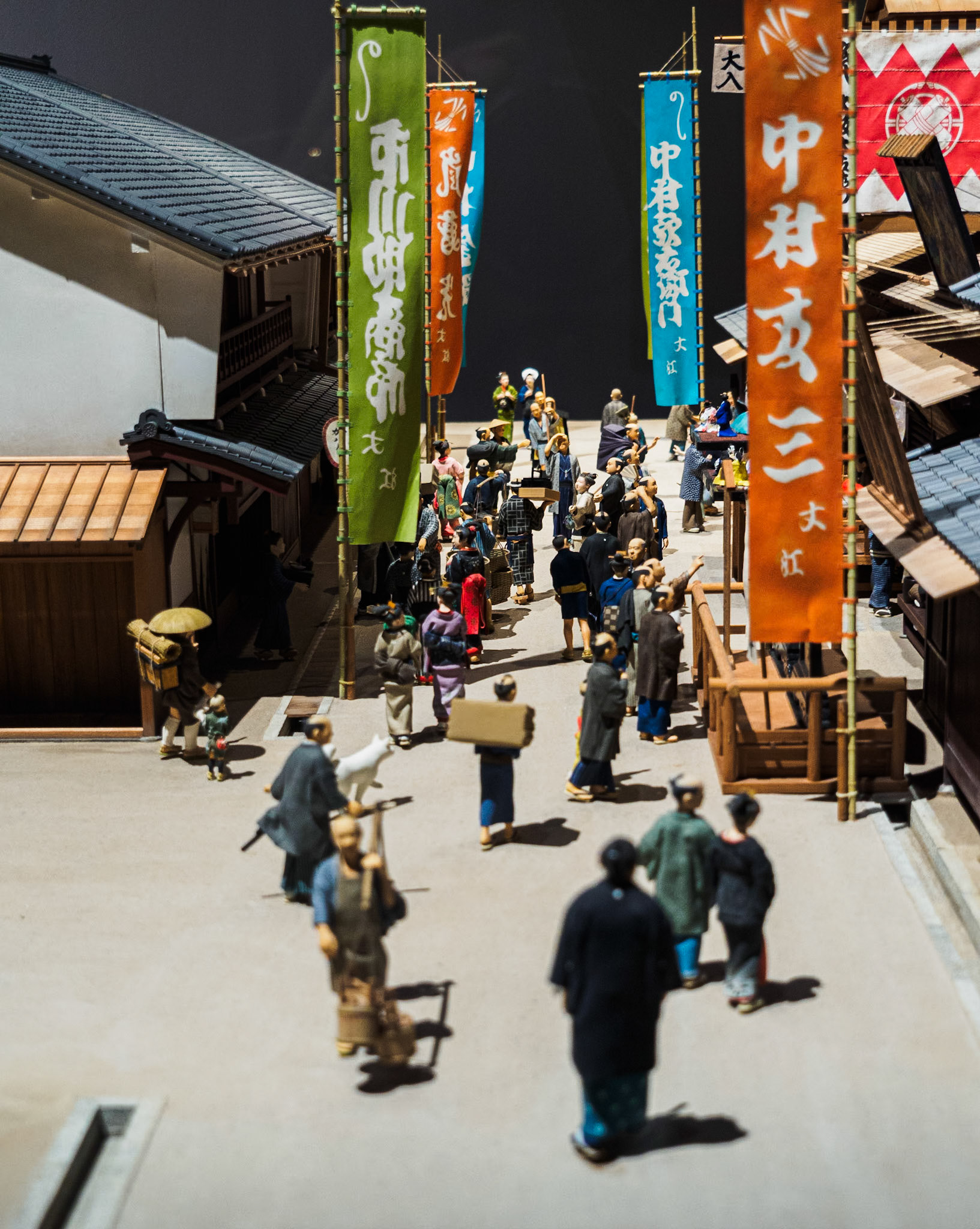 Miniature models of Naniwa