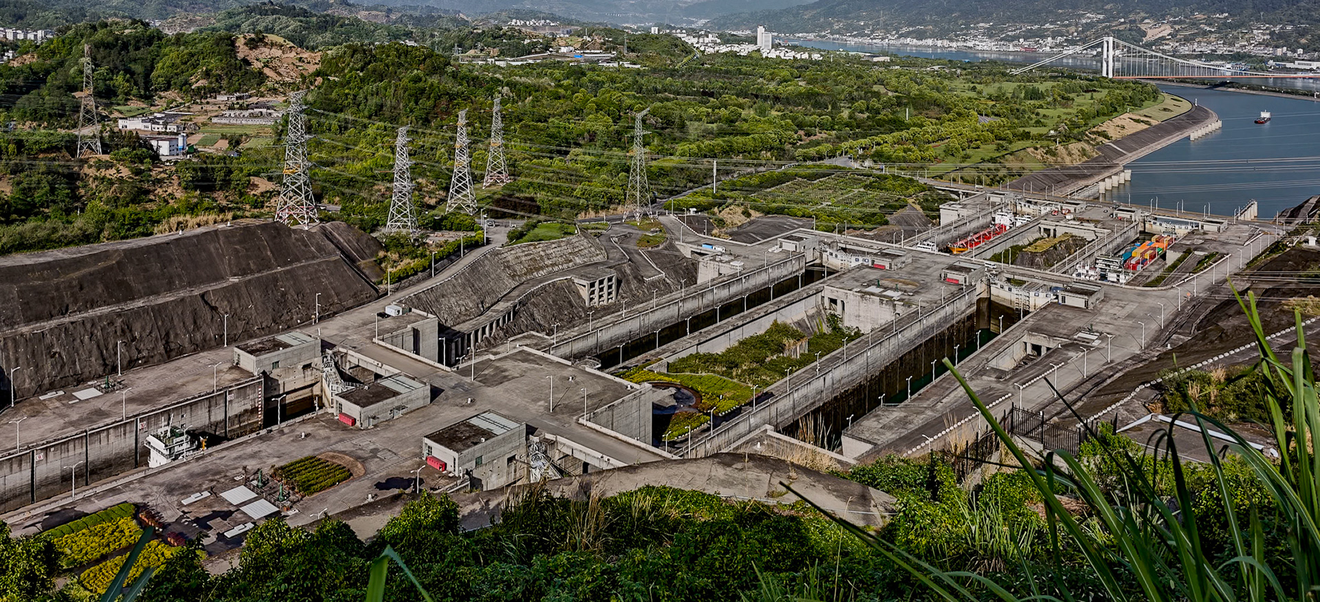 Five-stage Ship Locks