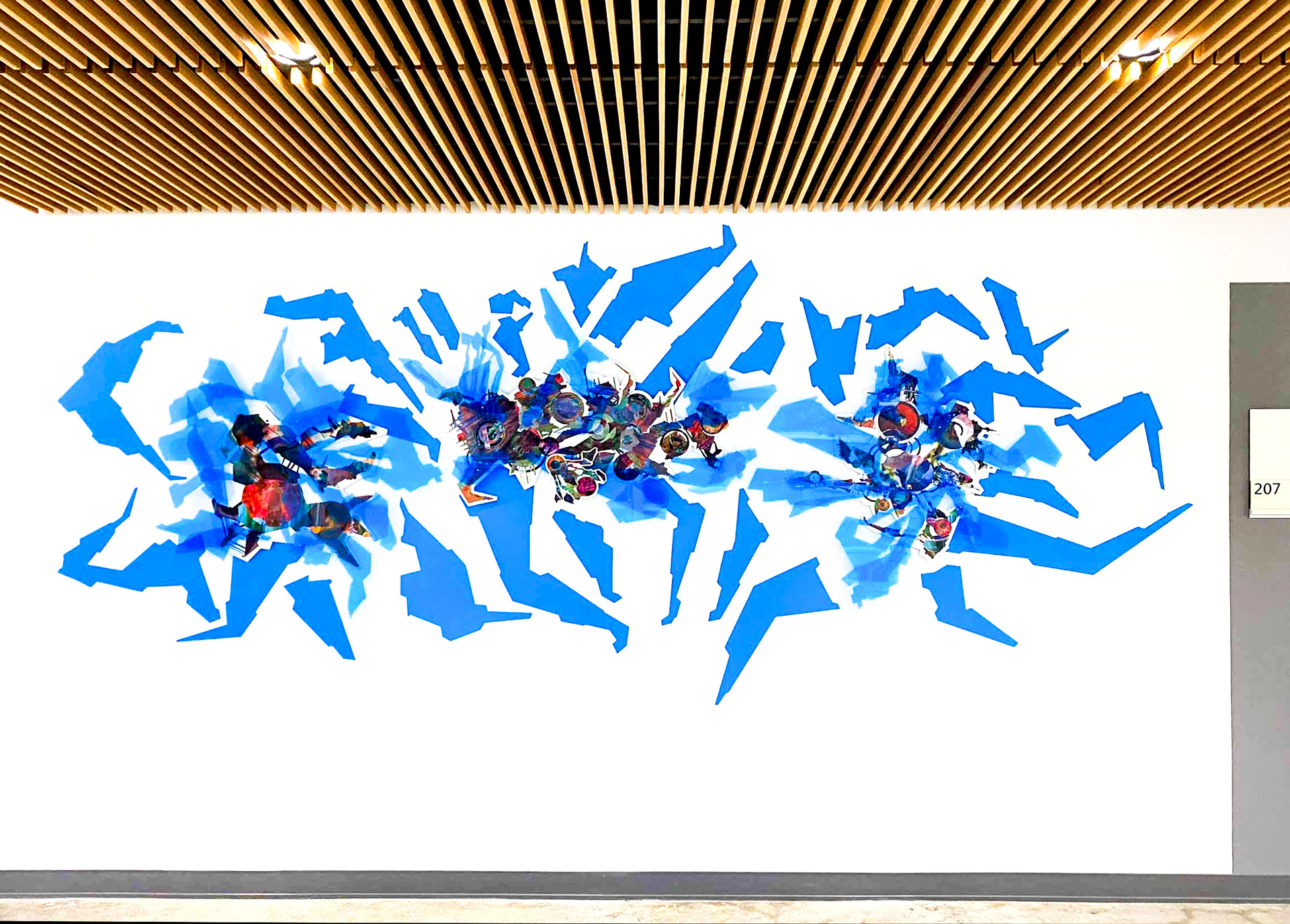 Seattle University Installation View: Physics Building