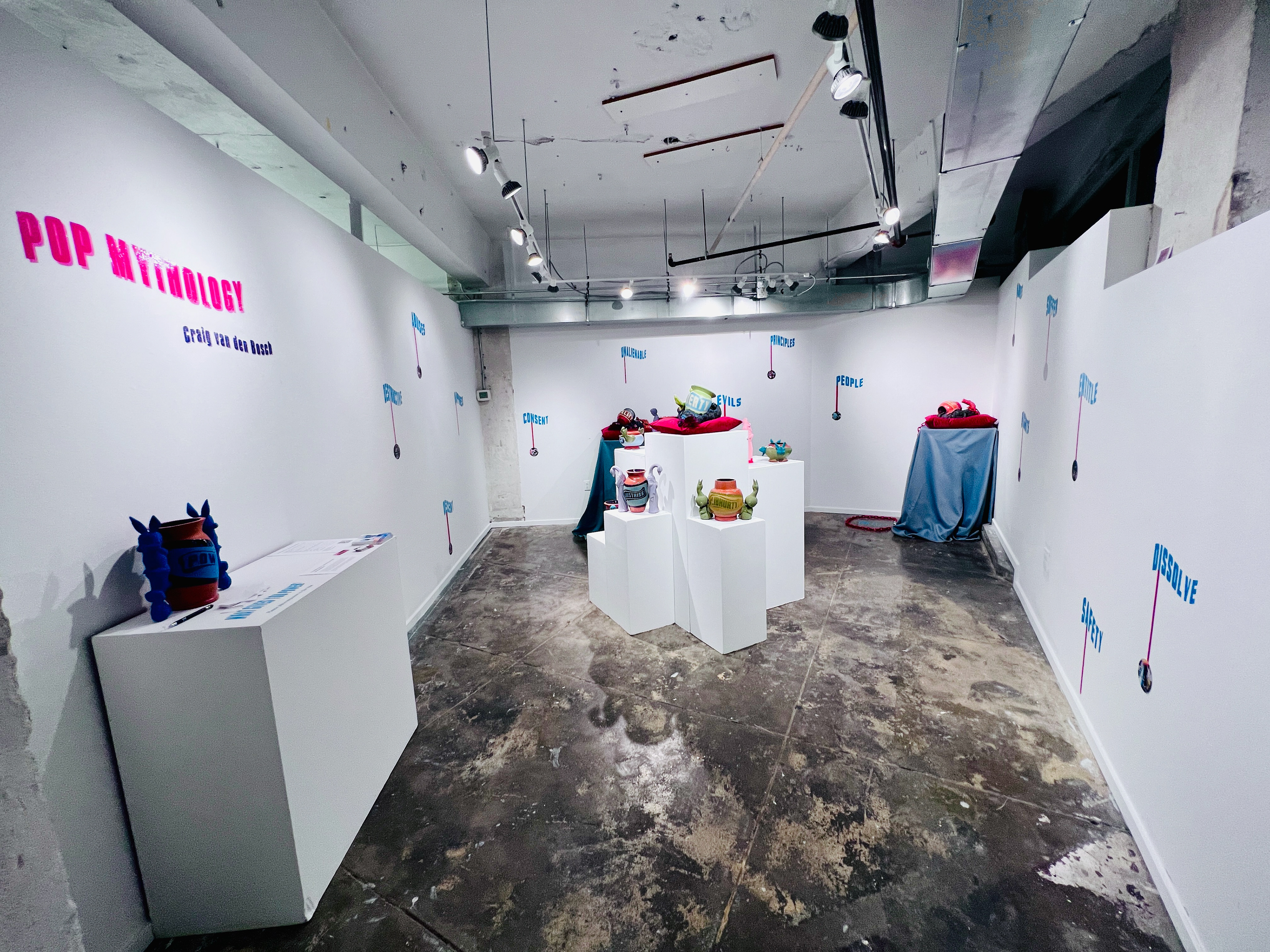 Pop Mythology Installation View