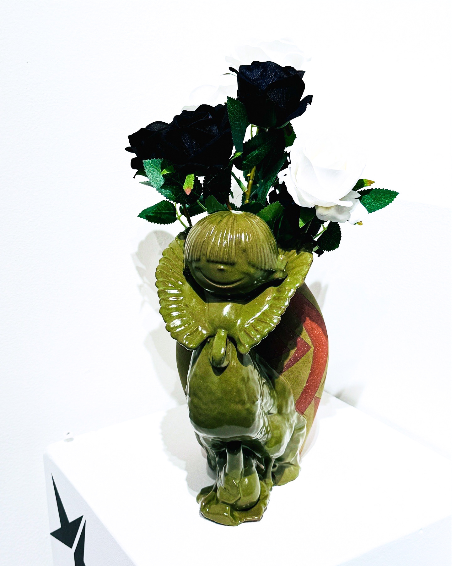 Our Better Angels 6, 2025, glaze on mid-range stoneware, cone 5.