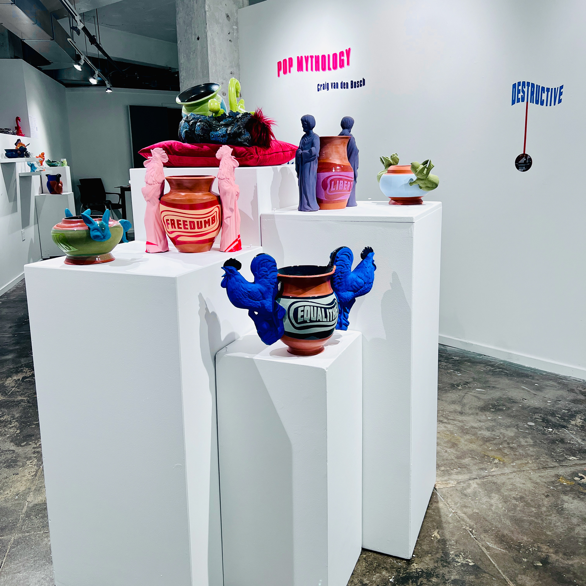 Pop Mythology Installation View