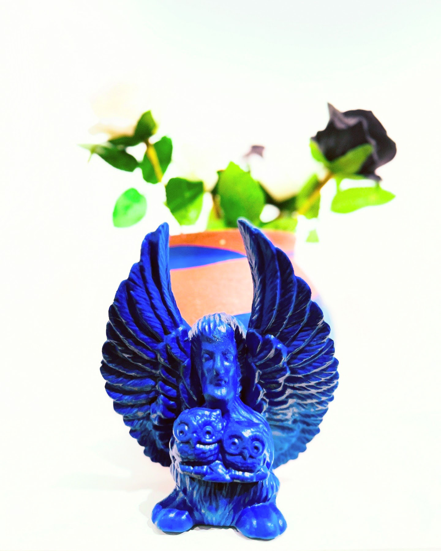 Our Better Angels 1, 2025, glaze on mid-range stoneware, cone 5.