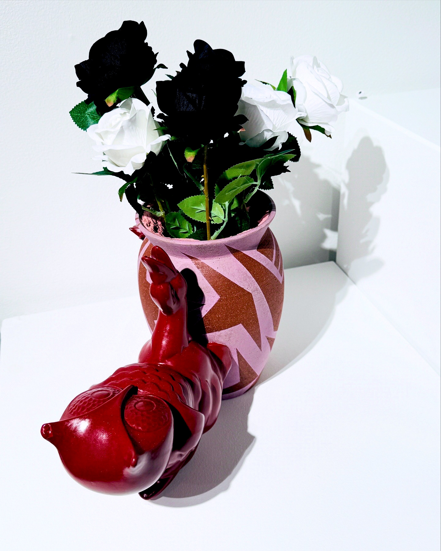 Our Better Angels 3, 2025, glaze on mid-range stoneware, cone 5.