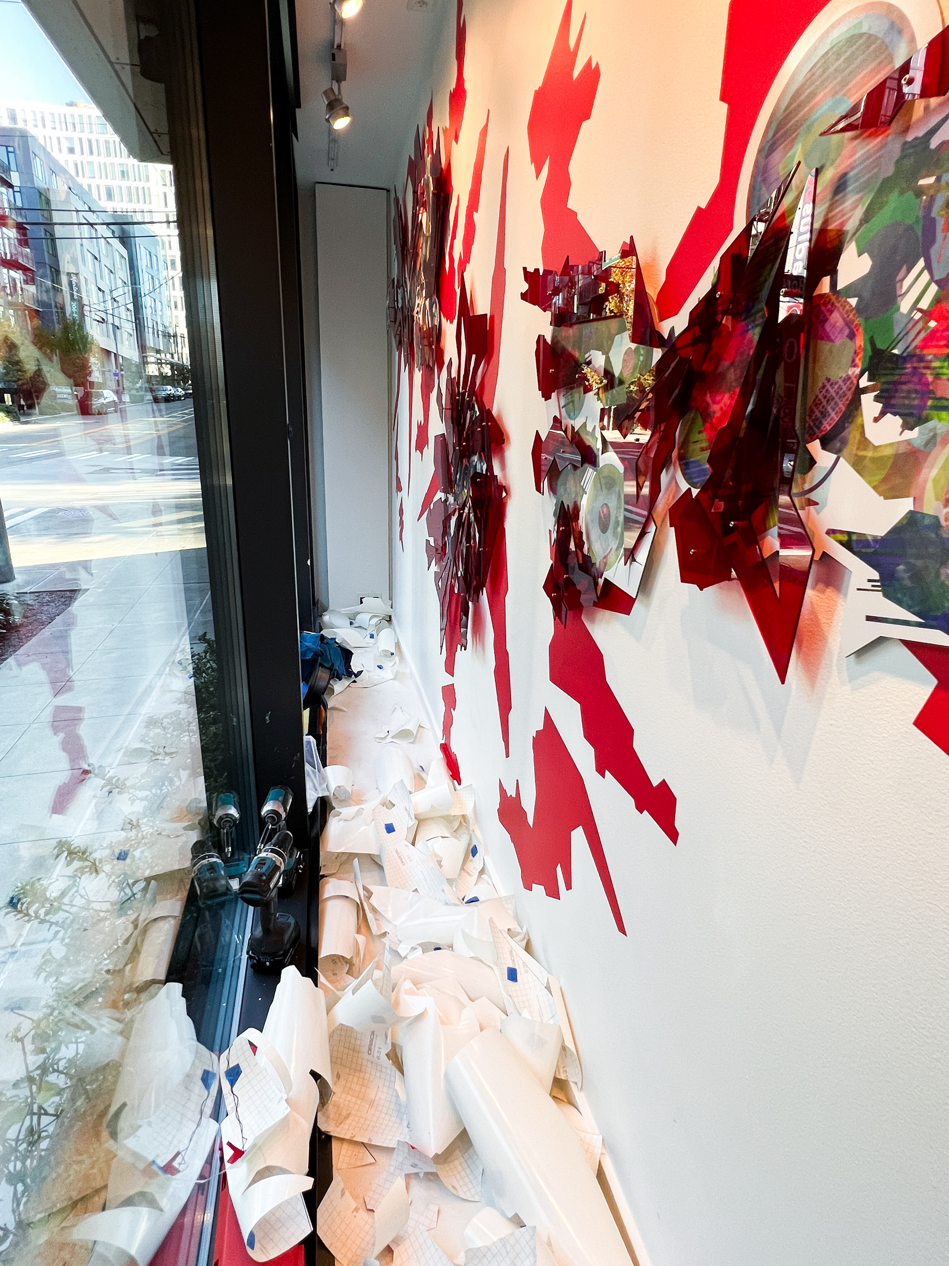 Shunpike Window Display Installation View