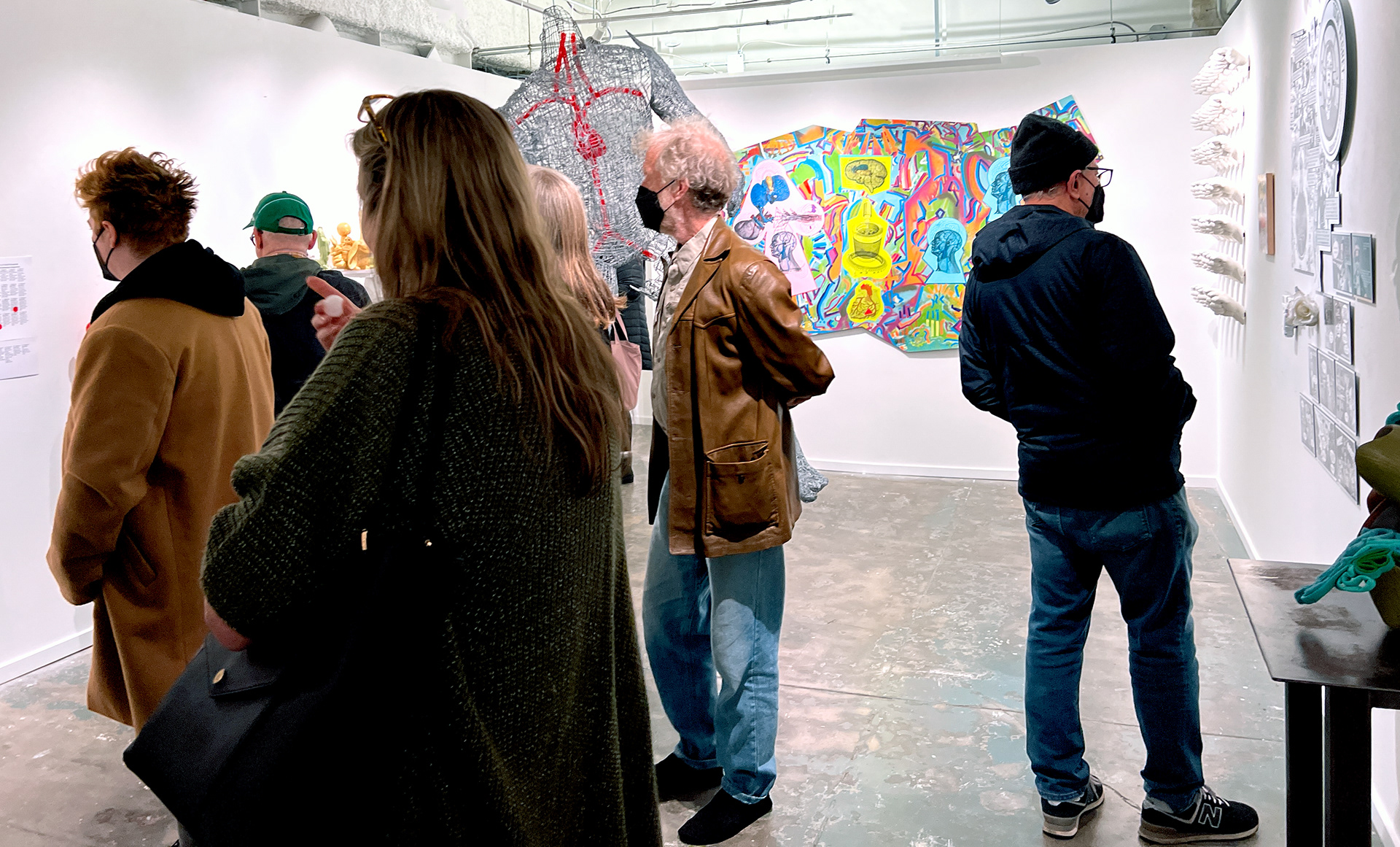 Reconciling Masculinity Installation view: