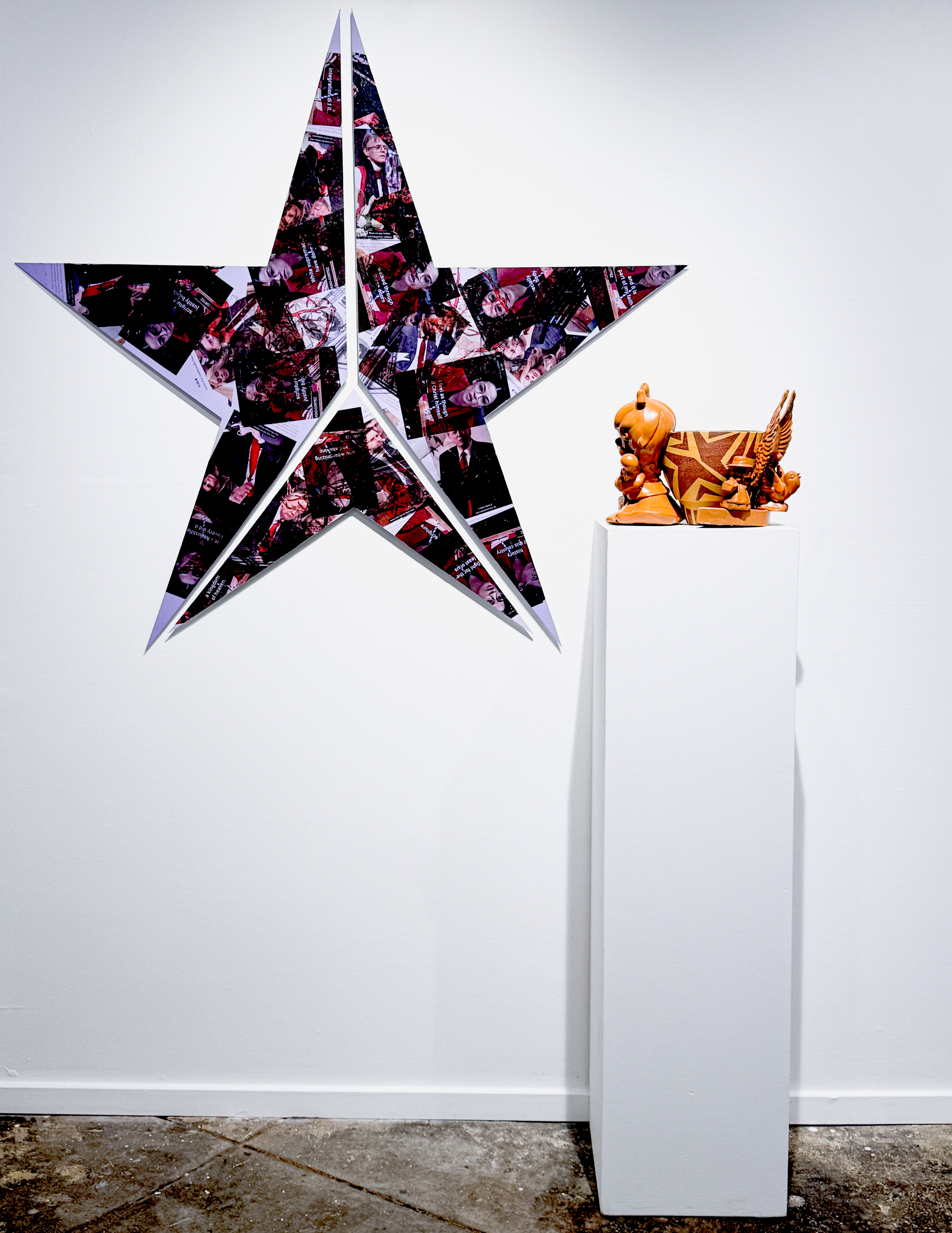 Our Better Angels: It Wasn’t Very Good, 2025, acrylic image transfer on aluminum dibond.