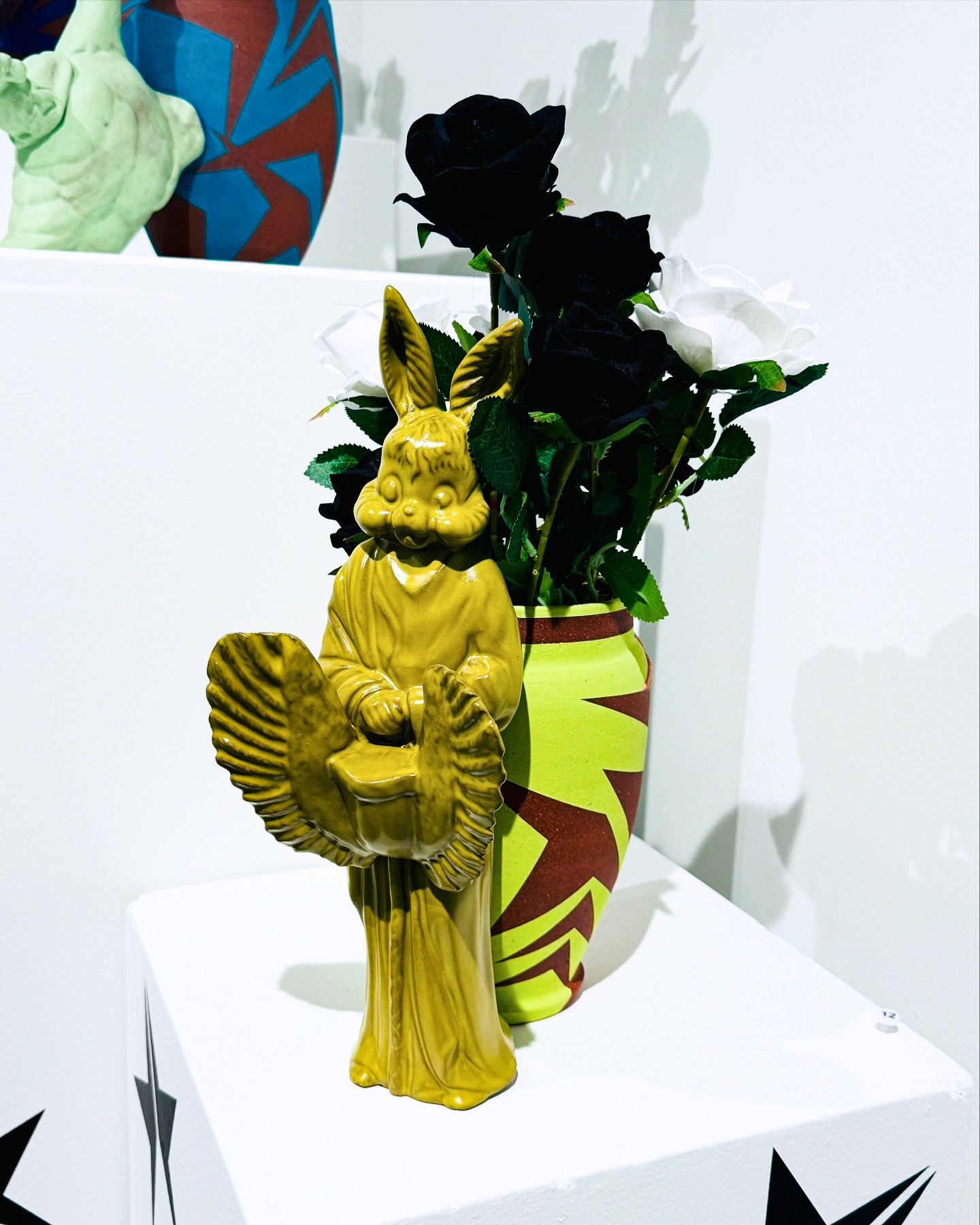 Our Better Angels 8, 2025, glaze on mid-range stoneware, cone 5.