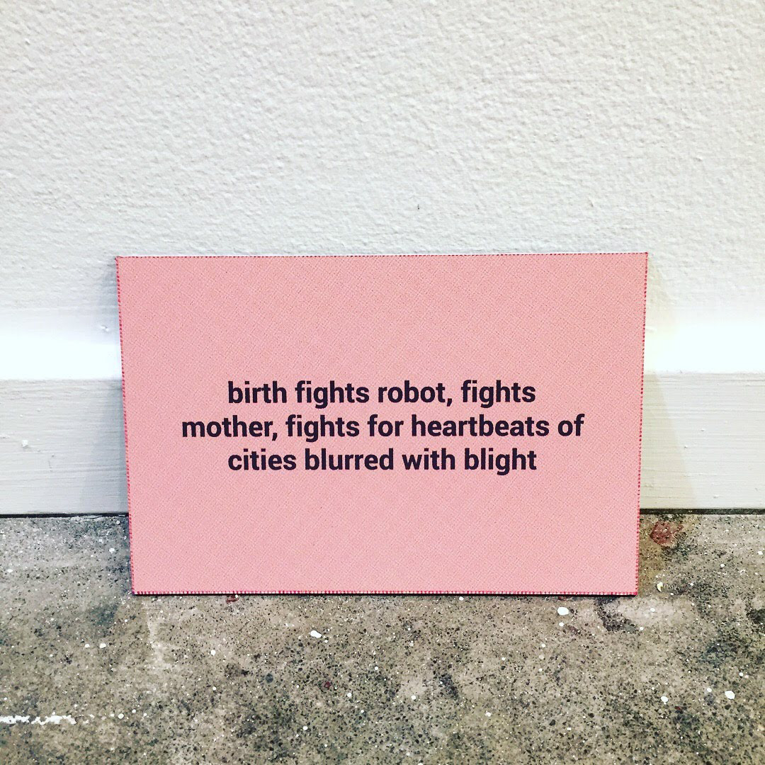 Transmissions Haiku written by Missy Church