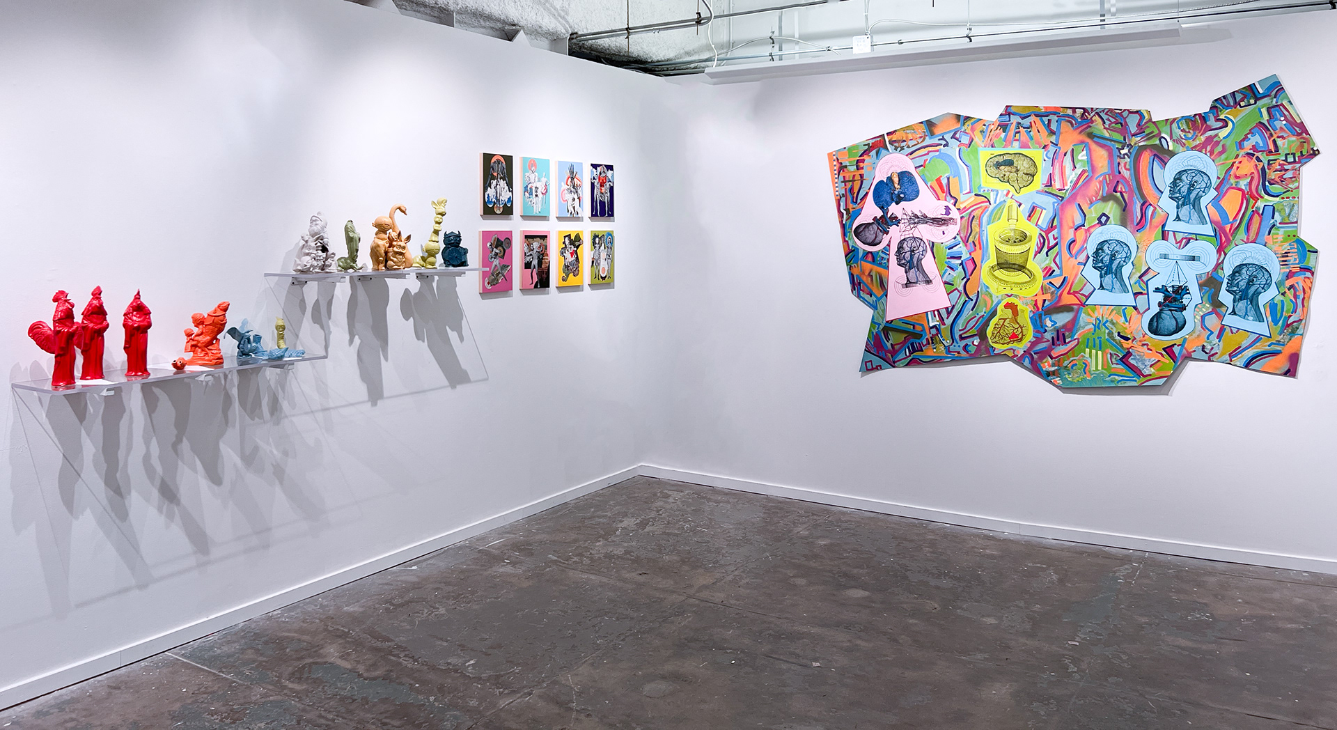 Reconciling Masculinity Installation view