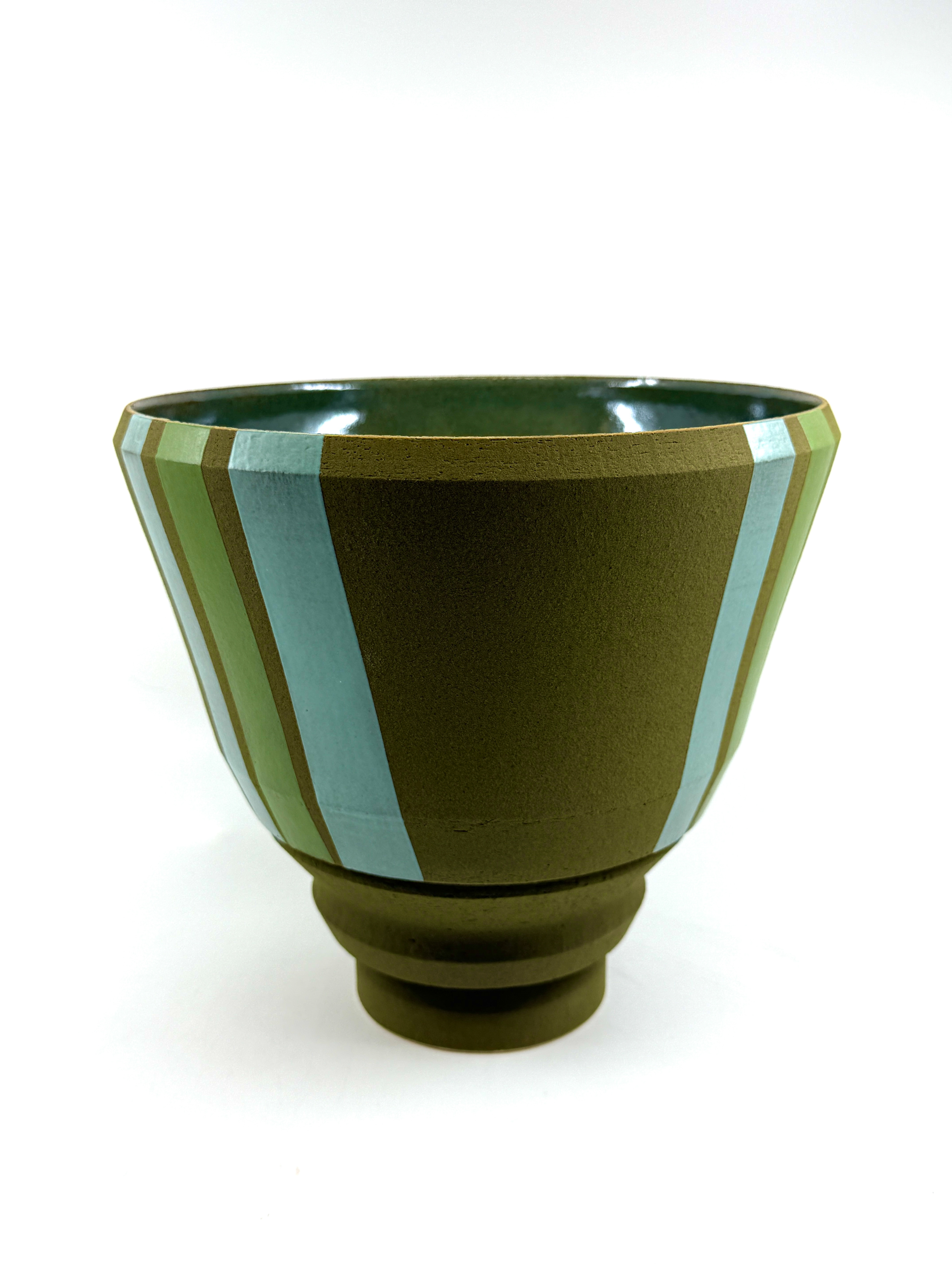 Soy Commodity Vessel, 2026, ceramic.