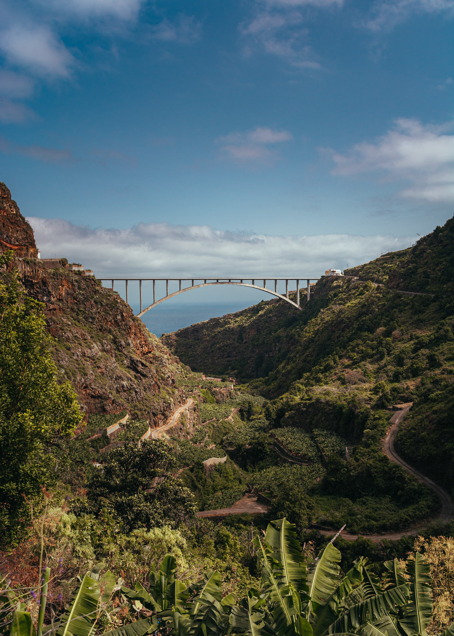 Arco de los Tilos, La Palma, Canary Islands. February 2020.