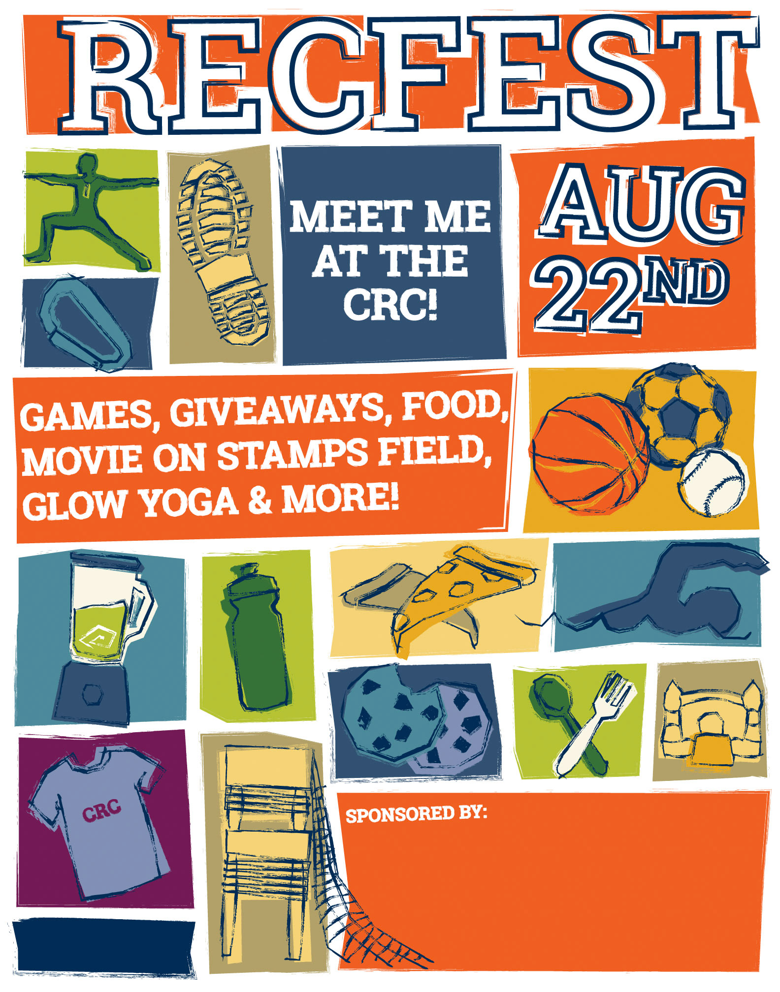 Poster for the 2019 Recfest at Georgia Tech.